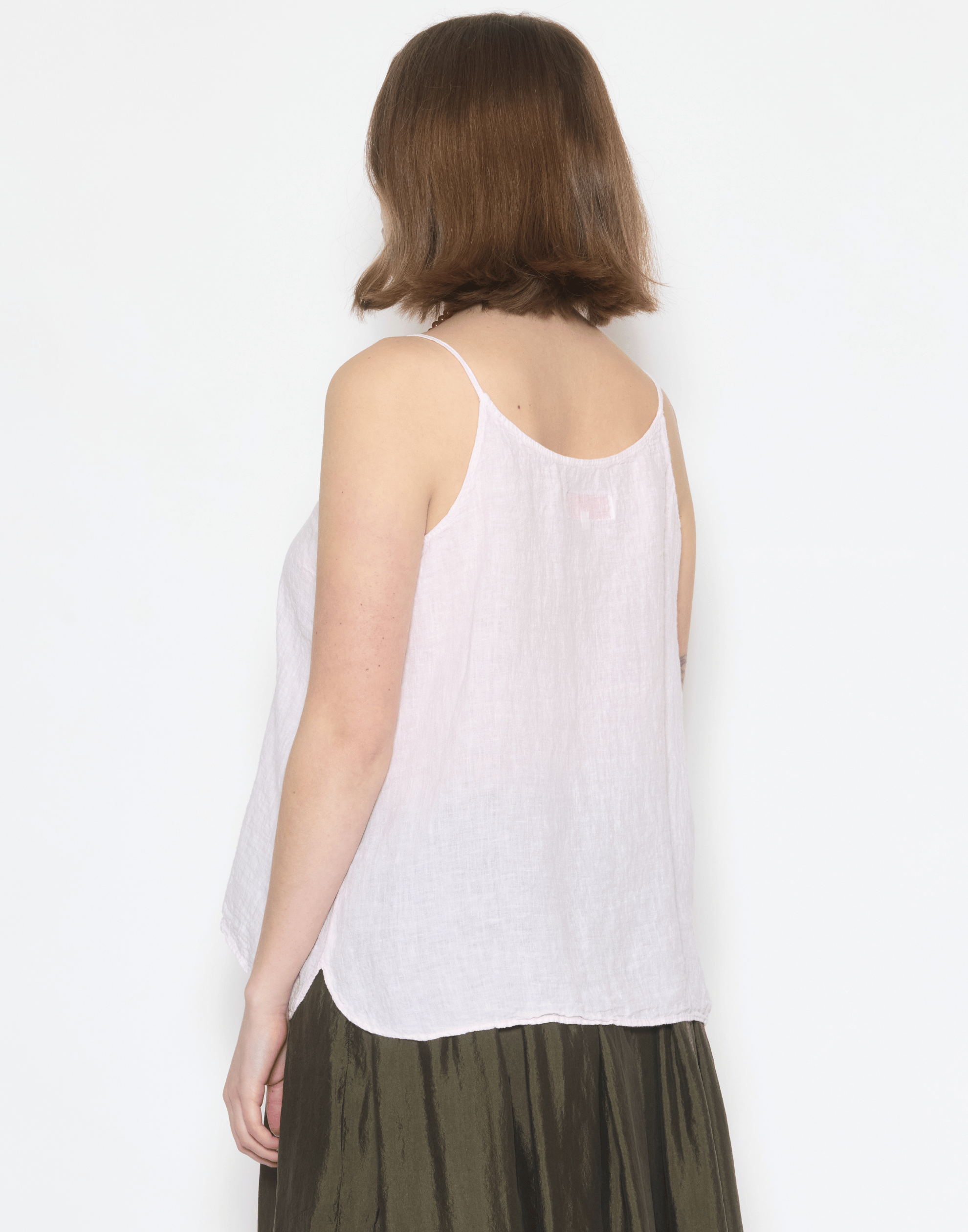Blush Linen Yilin Tank Top