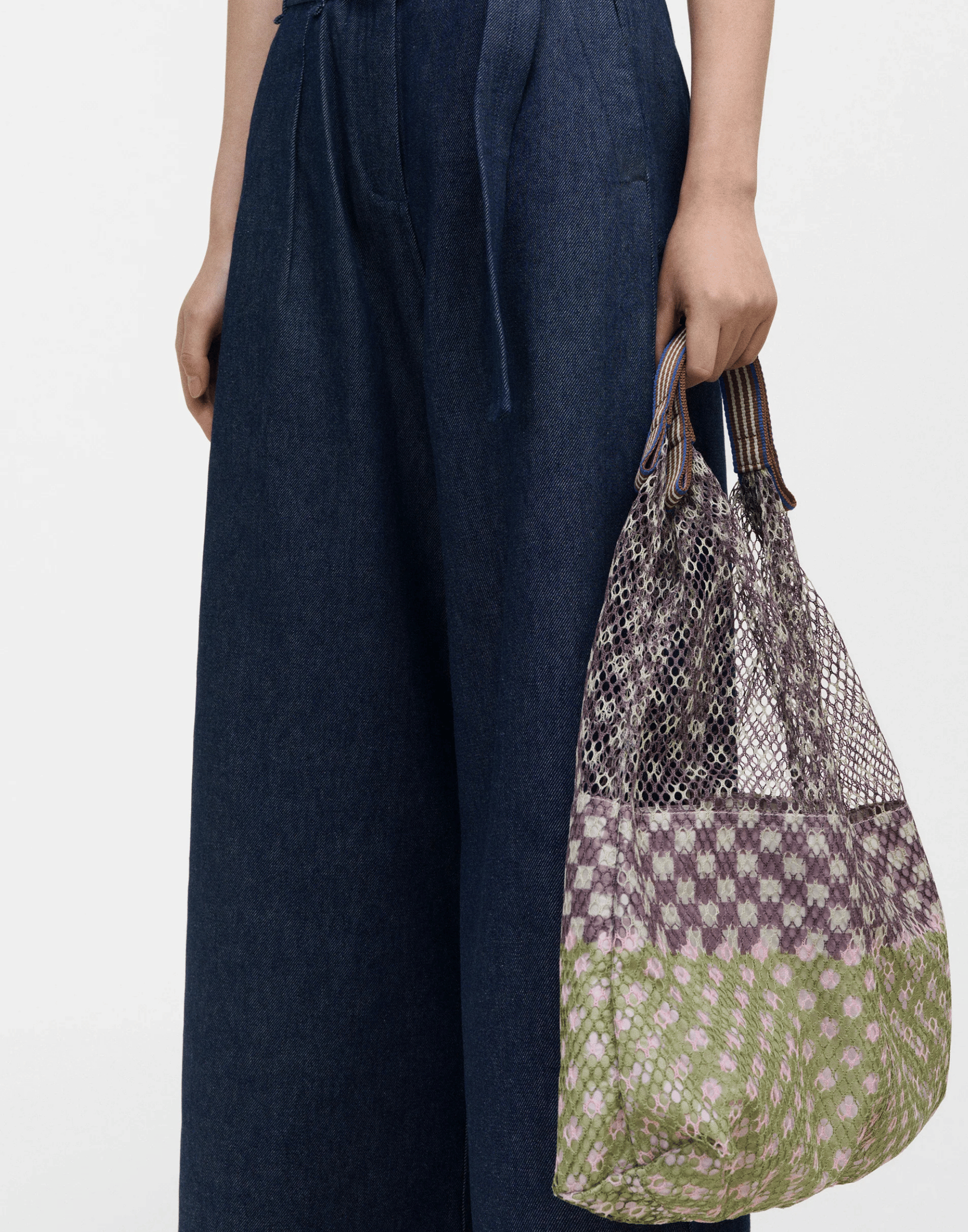Moss Large Triangle Elziver Tote