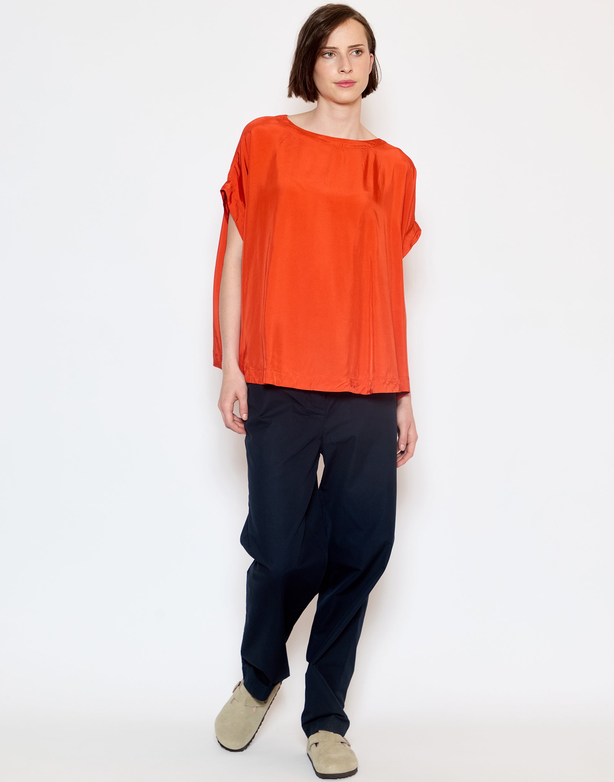 Flame Viscose Francesca Top