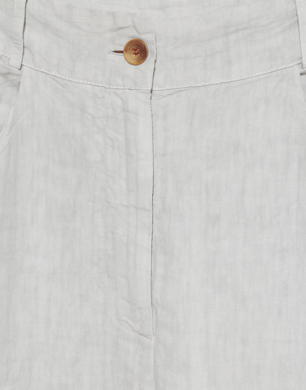 Pearl Grey Linen Pieroschka Pants