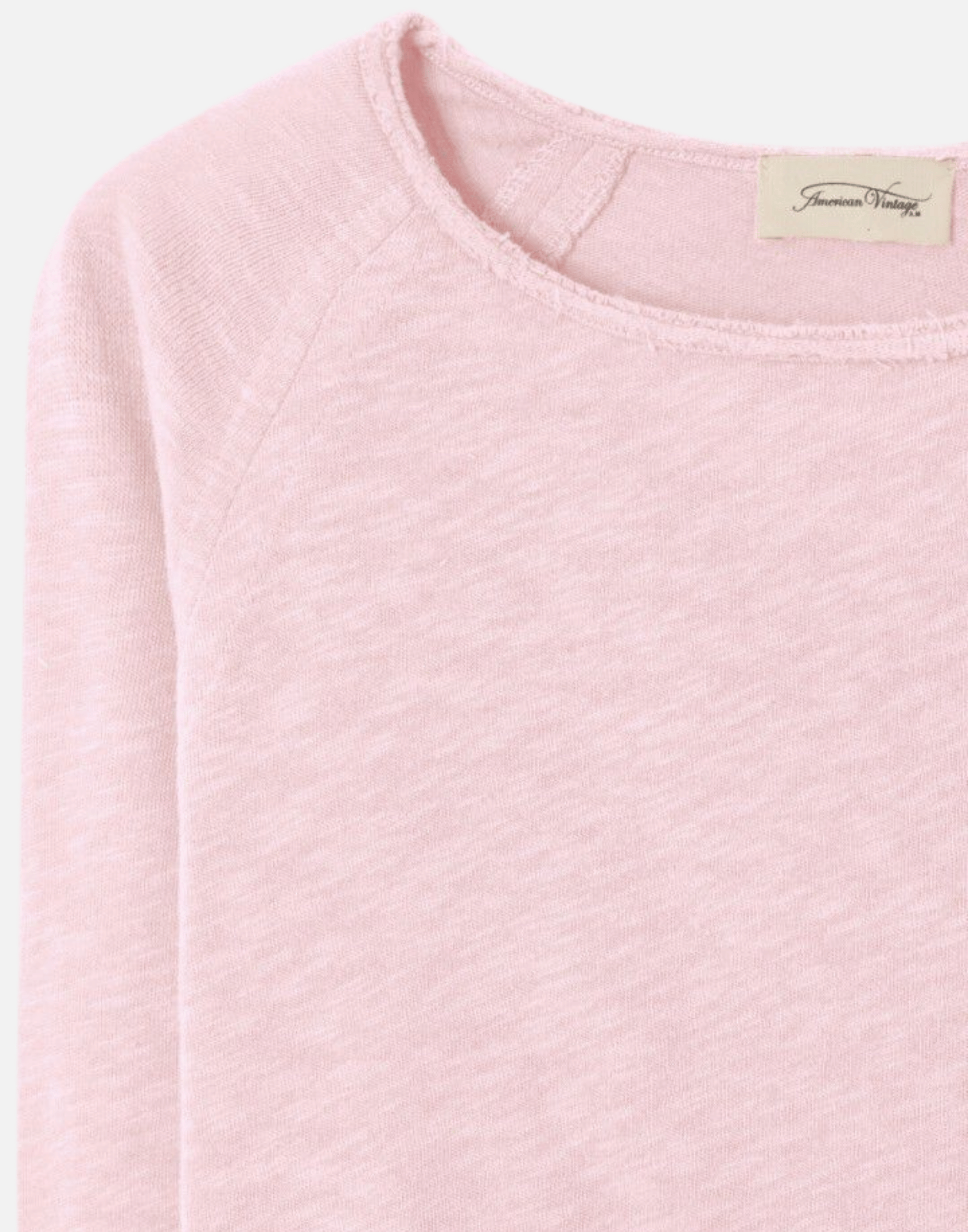 Vintage Marshmallow Cotton Sonoma Long Sleeve T-Shirt