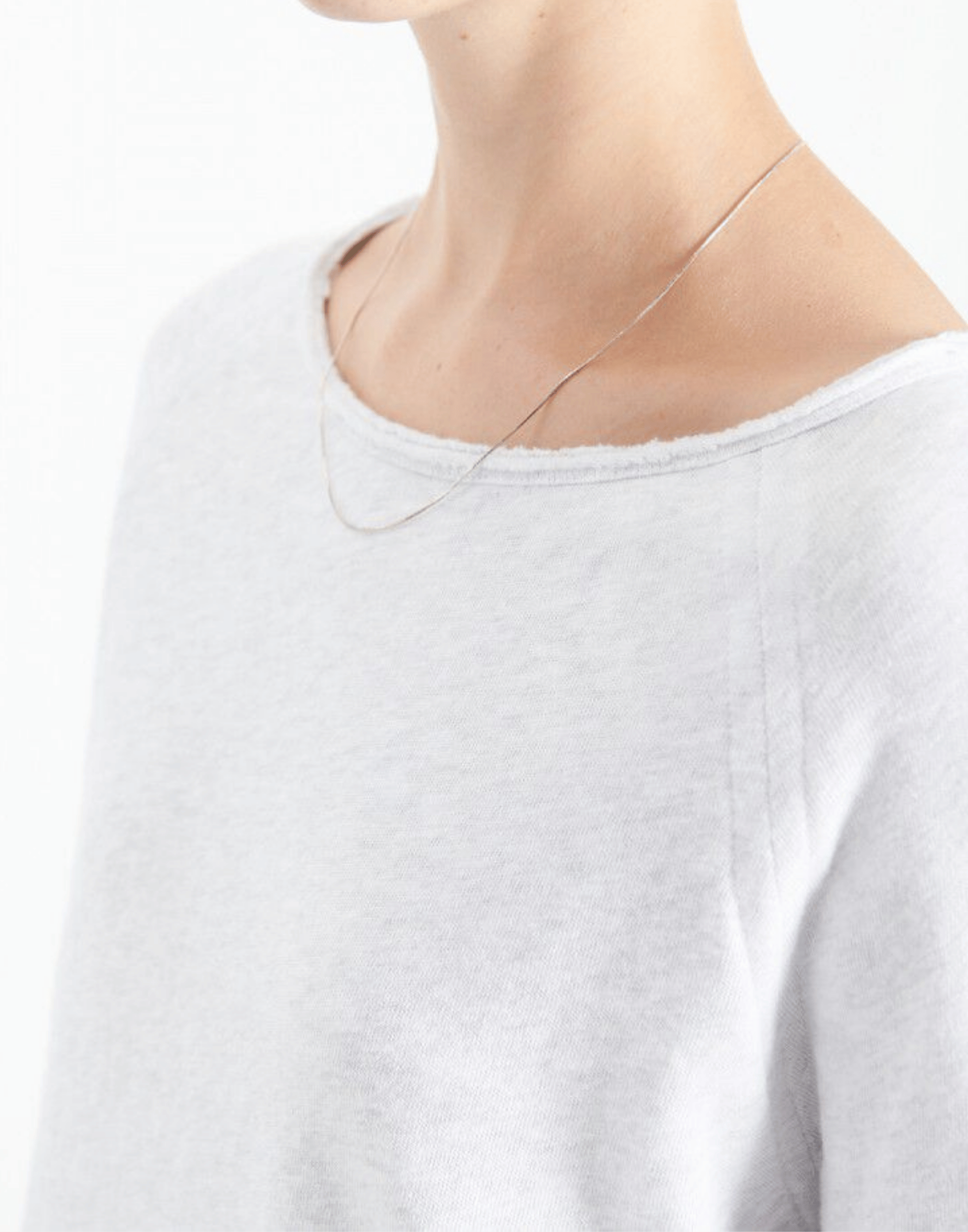 Arctic Melange Cotton Sonoma Long Sleeve T-Shirt