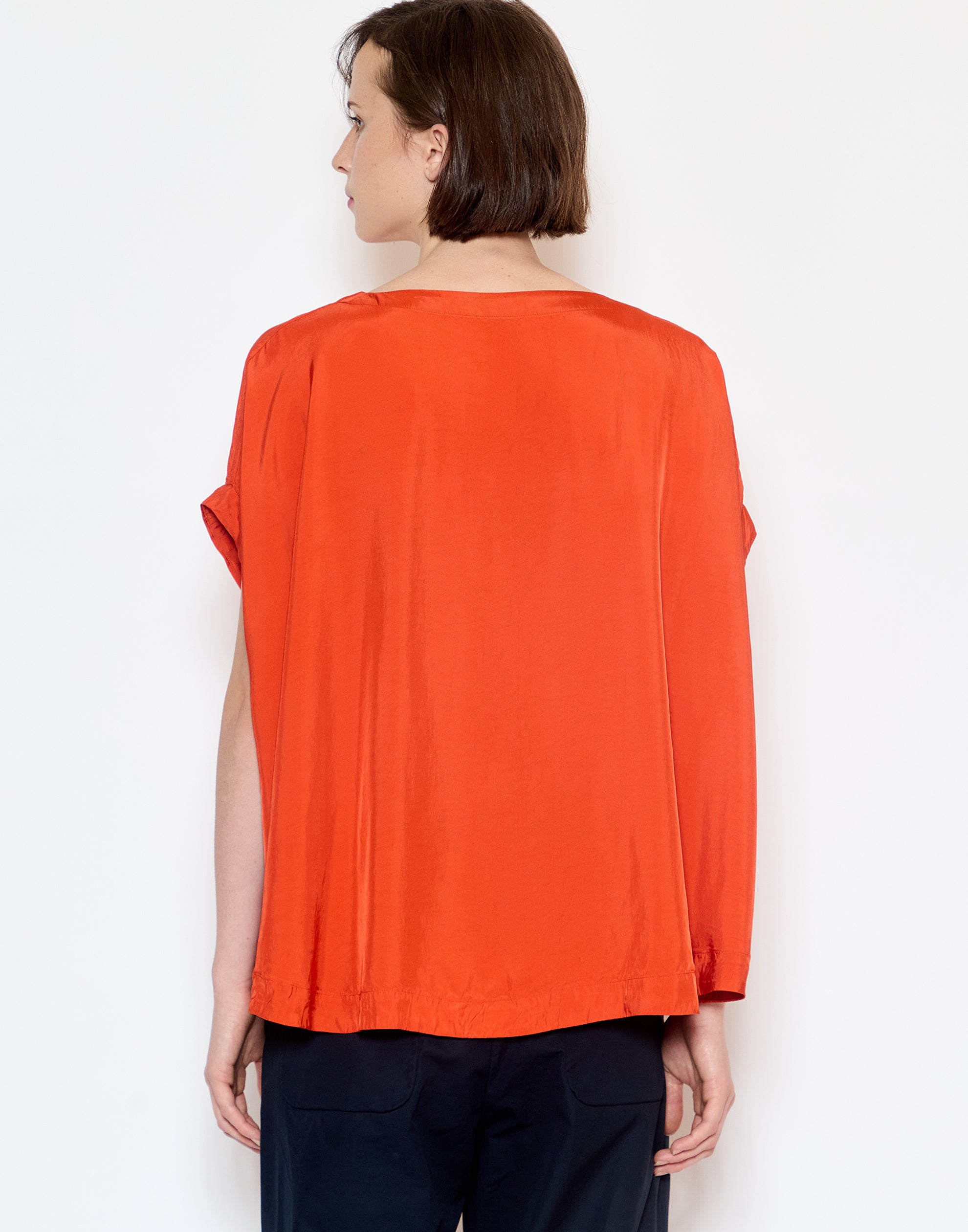 Flame Viscose Francesca Top