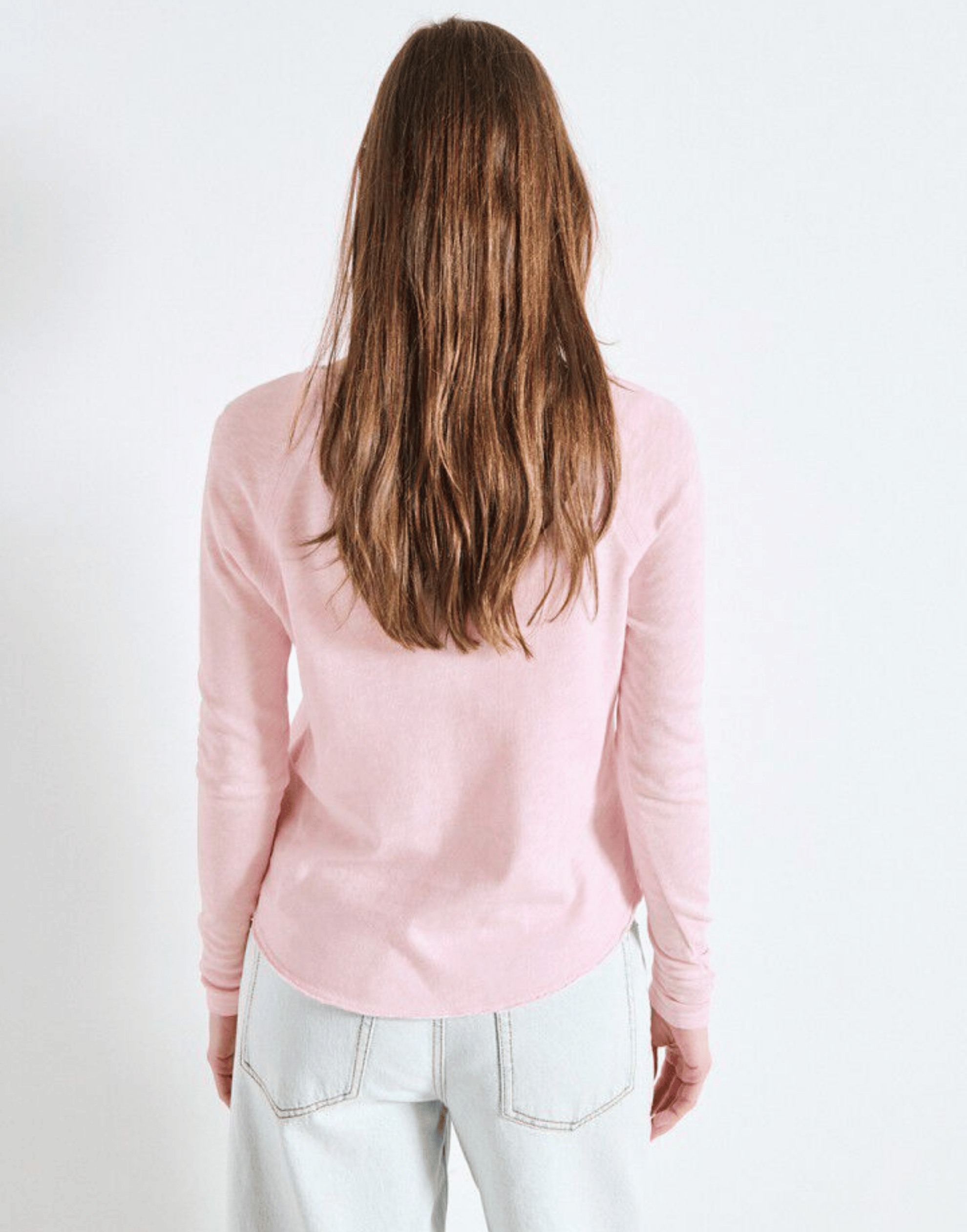Vintage Marshmallow Cotton Sonoma Long Sleeve T-Shirt