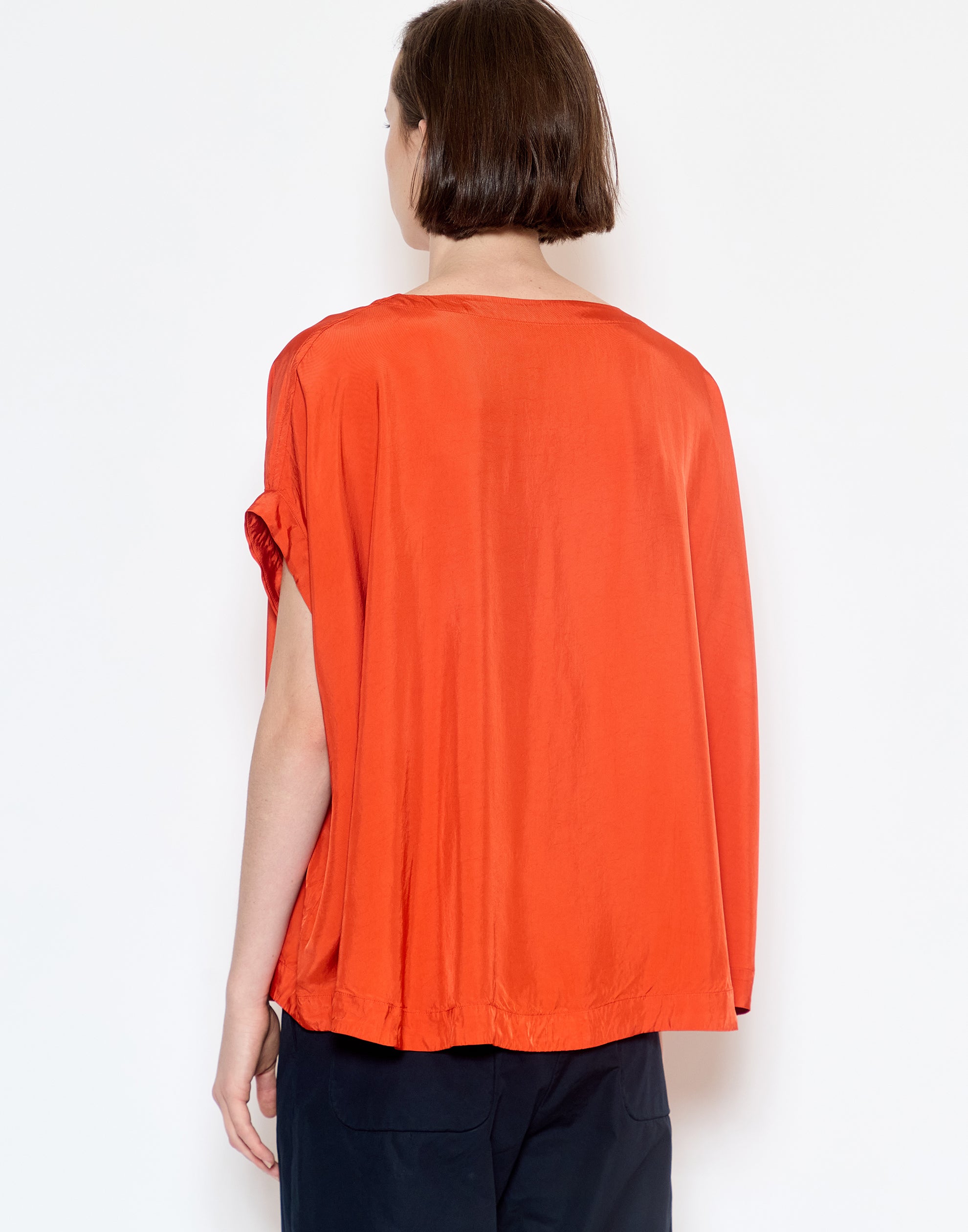 Flame Viscose Francesca Top