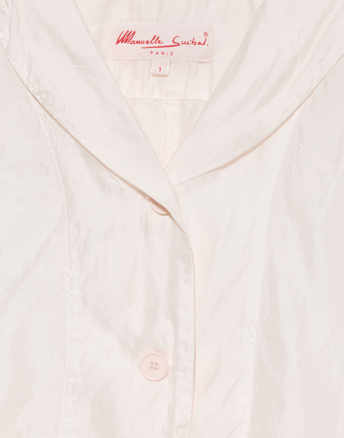 Blush Pink Silk Shylk Oversized Jacket