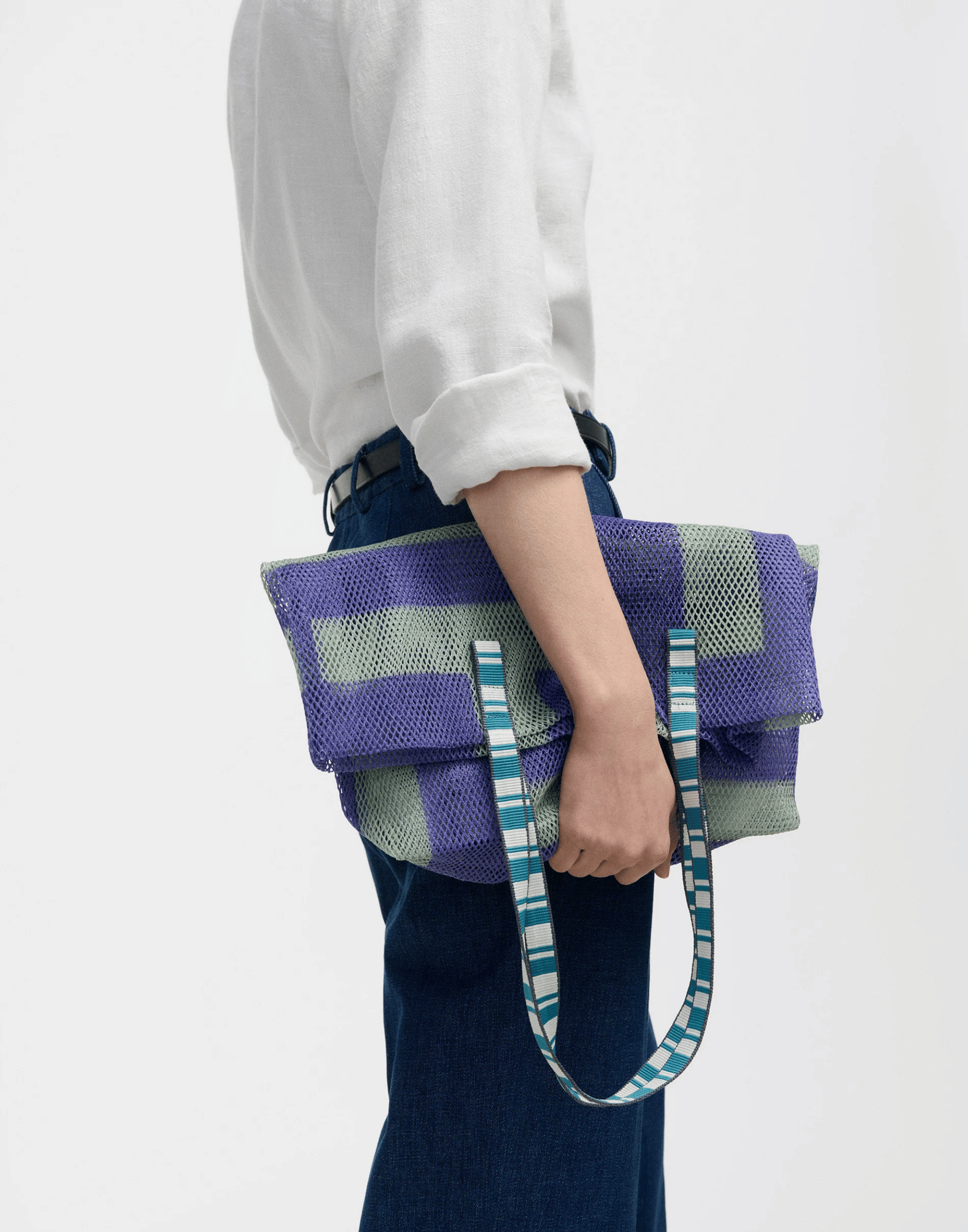 Violet Large Kanpur Tote