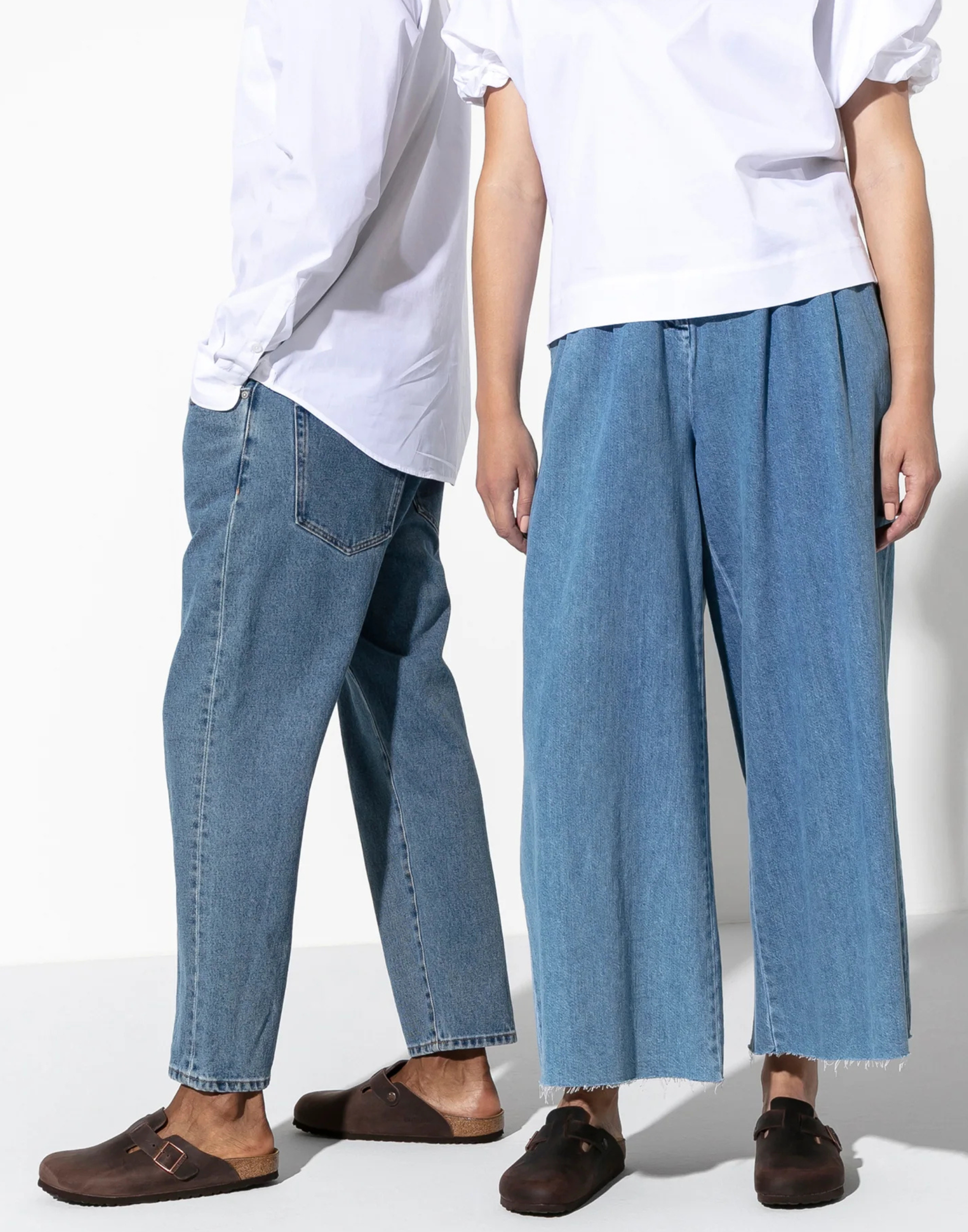 Regular Habana Oiled Leather Boston Slides