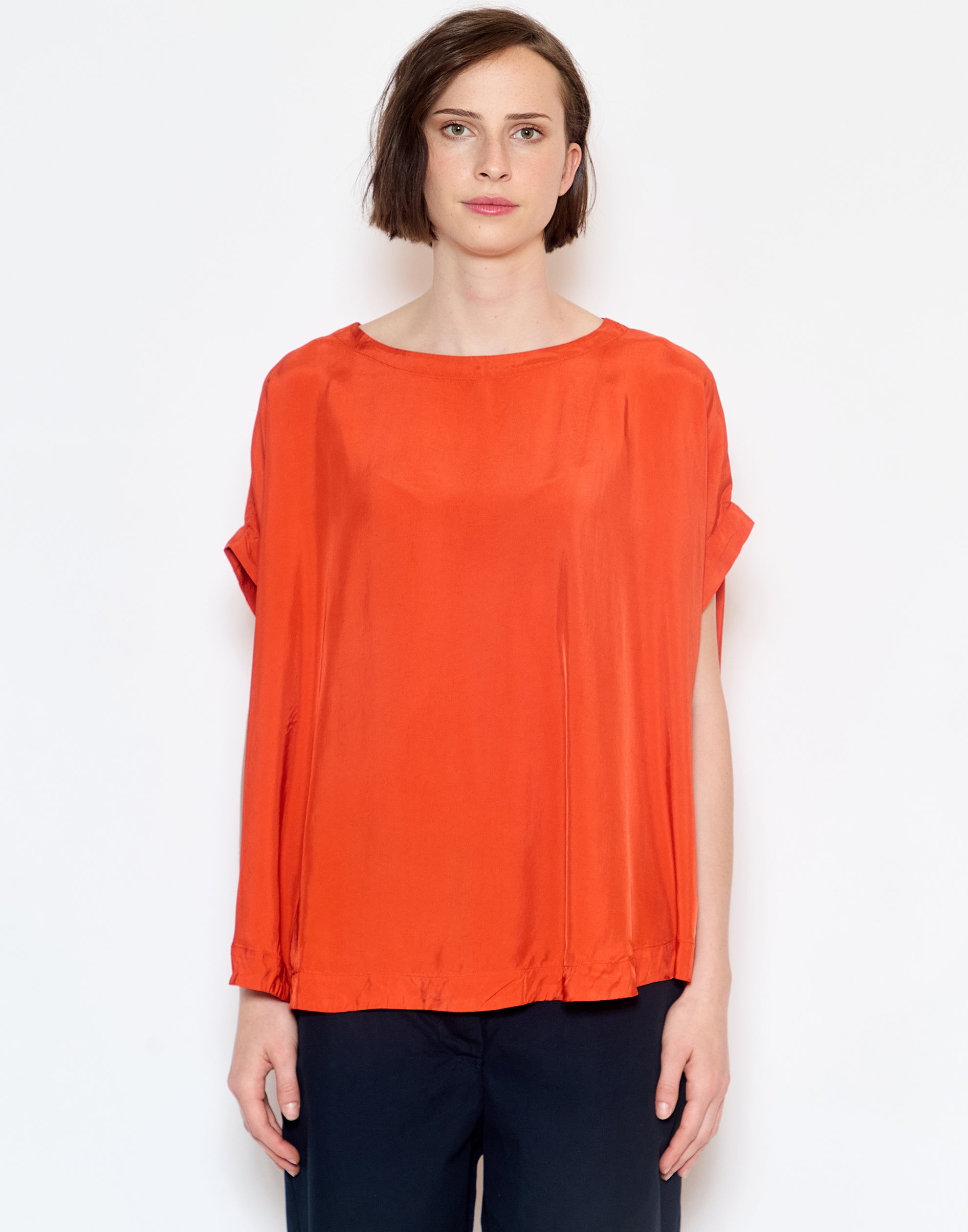 Flame Viscose Francesca Top