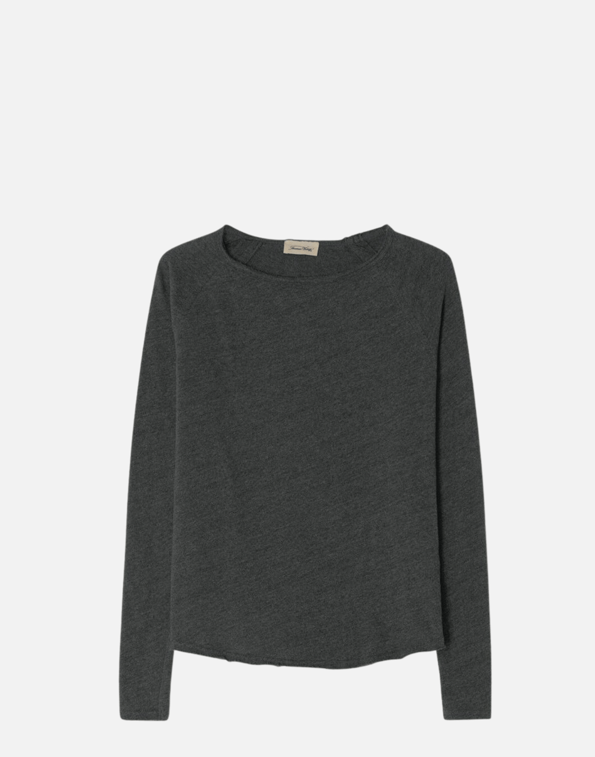 Black Cotton Sonoma Long Sleeve T-Shirt