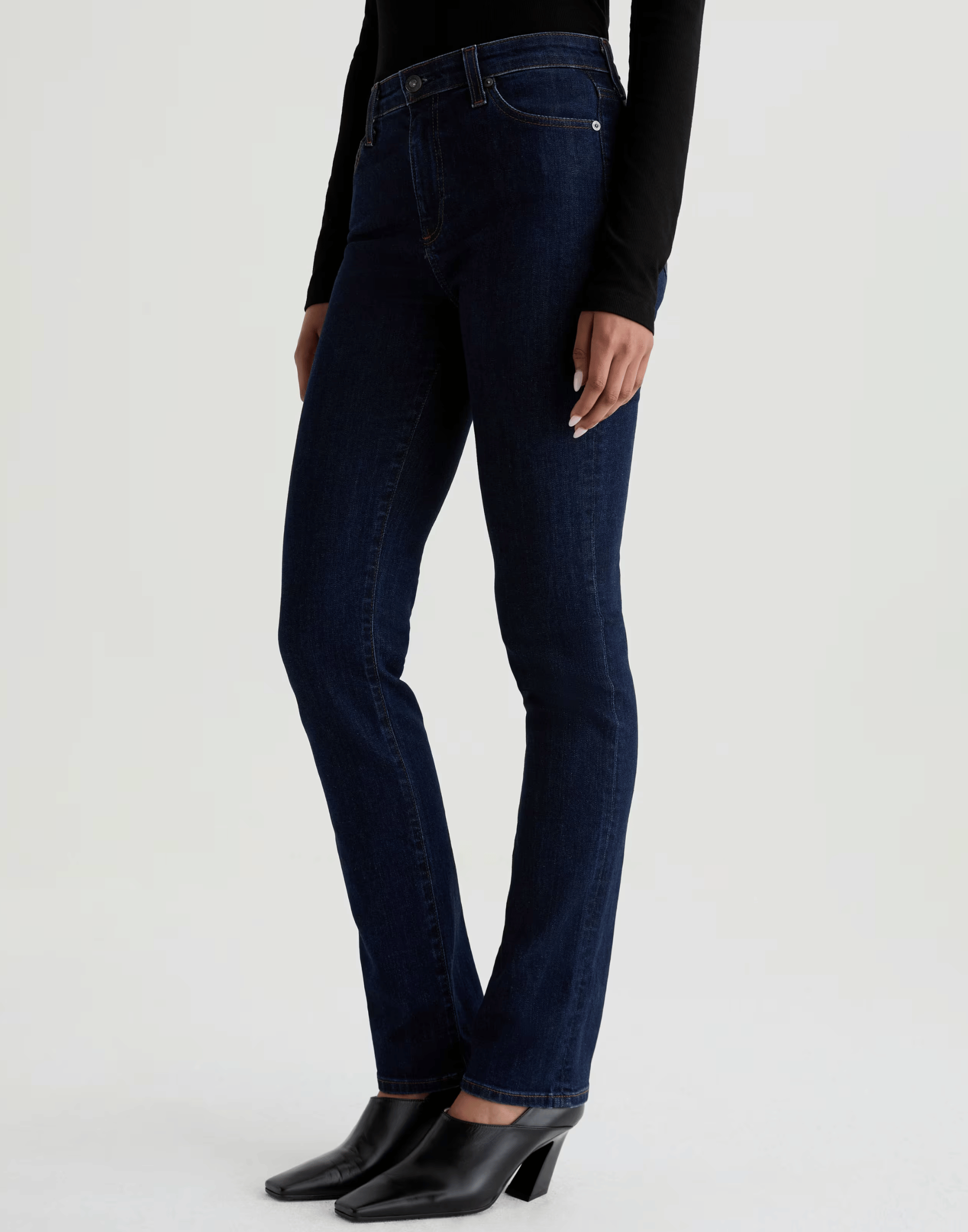 Modern Indigo Mid-Rise Mari Extended Jeans