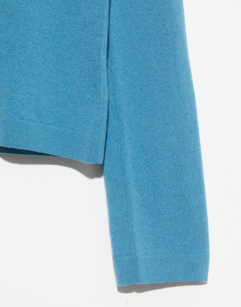Blue Cashmere Queen Pullover