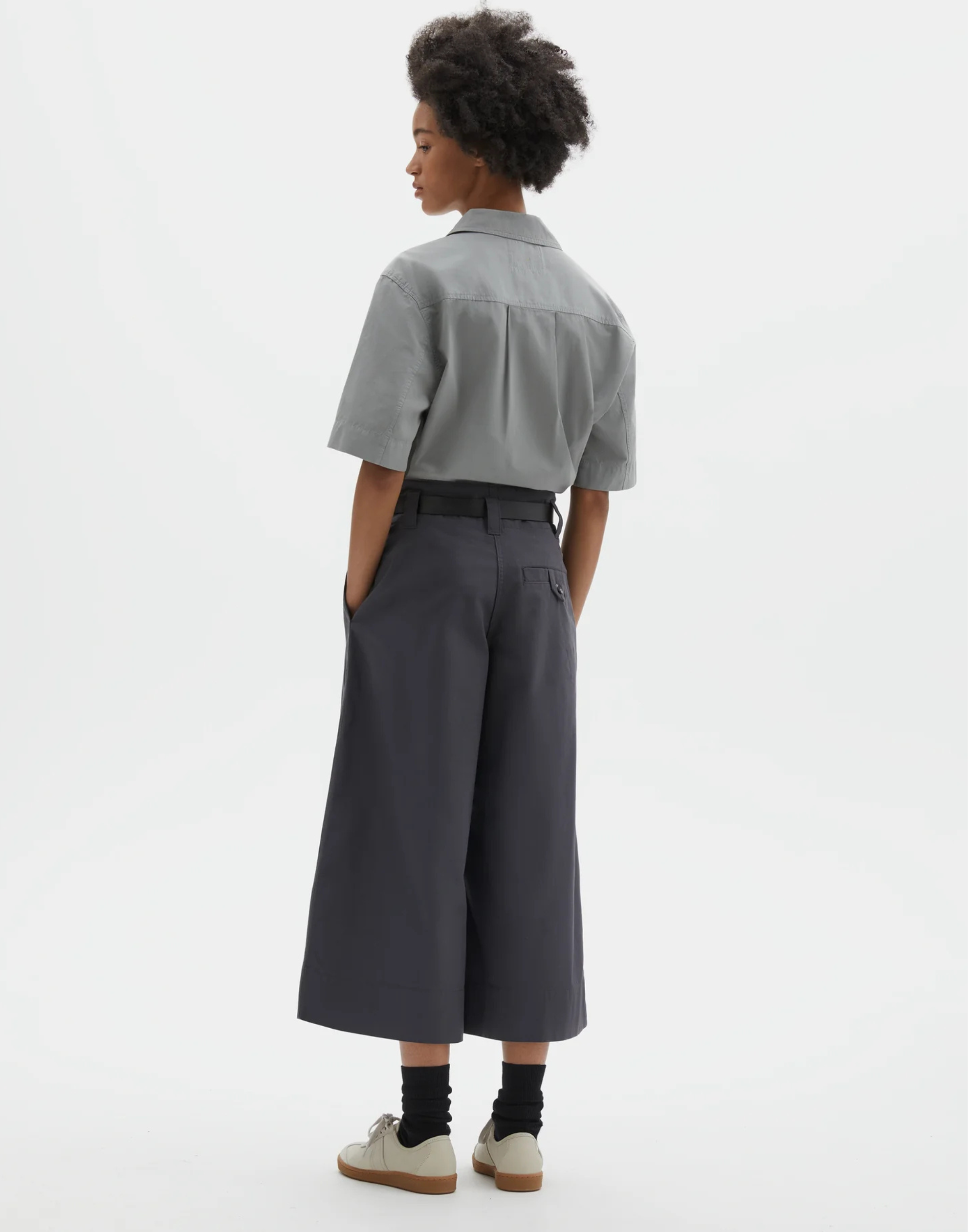 Lead Organic Cotton Wide Leg Culottes