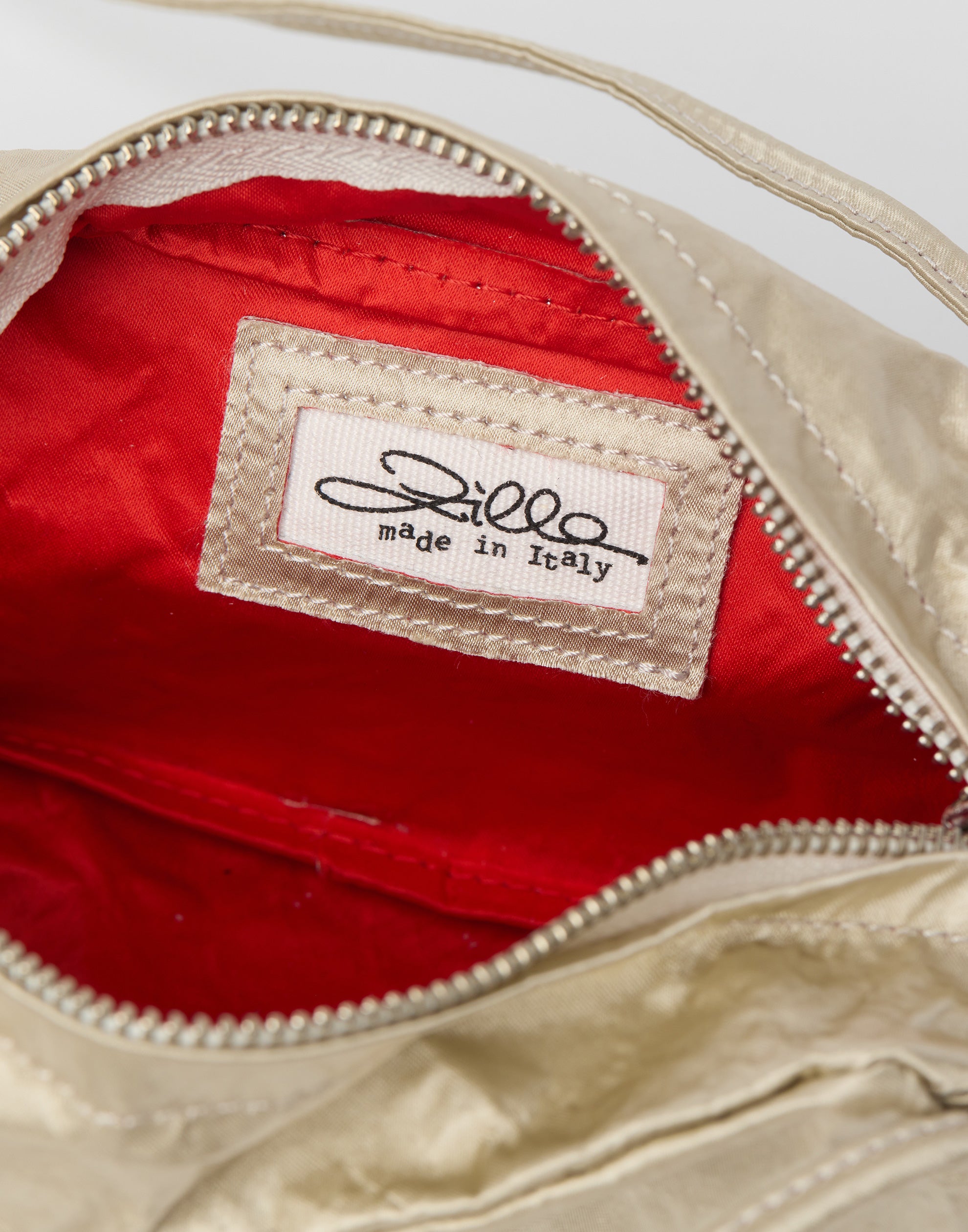 Sand Satin Olivia Mini Bag