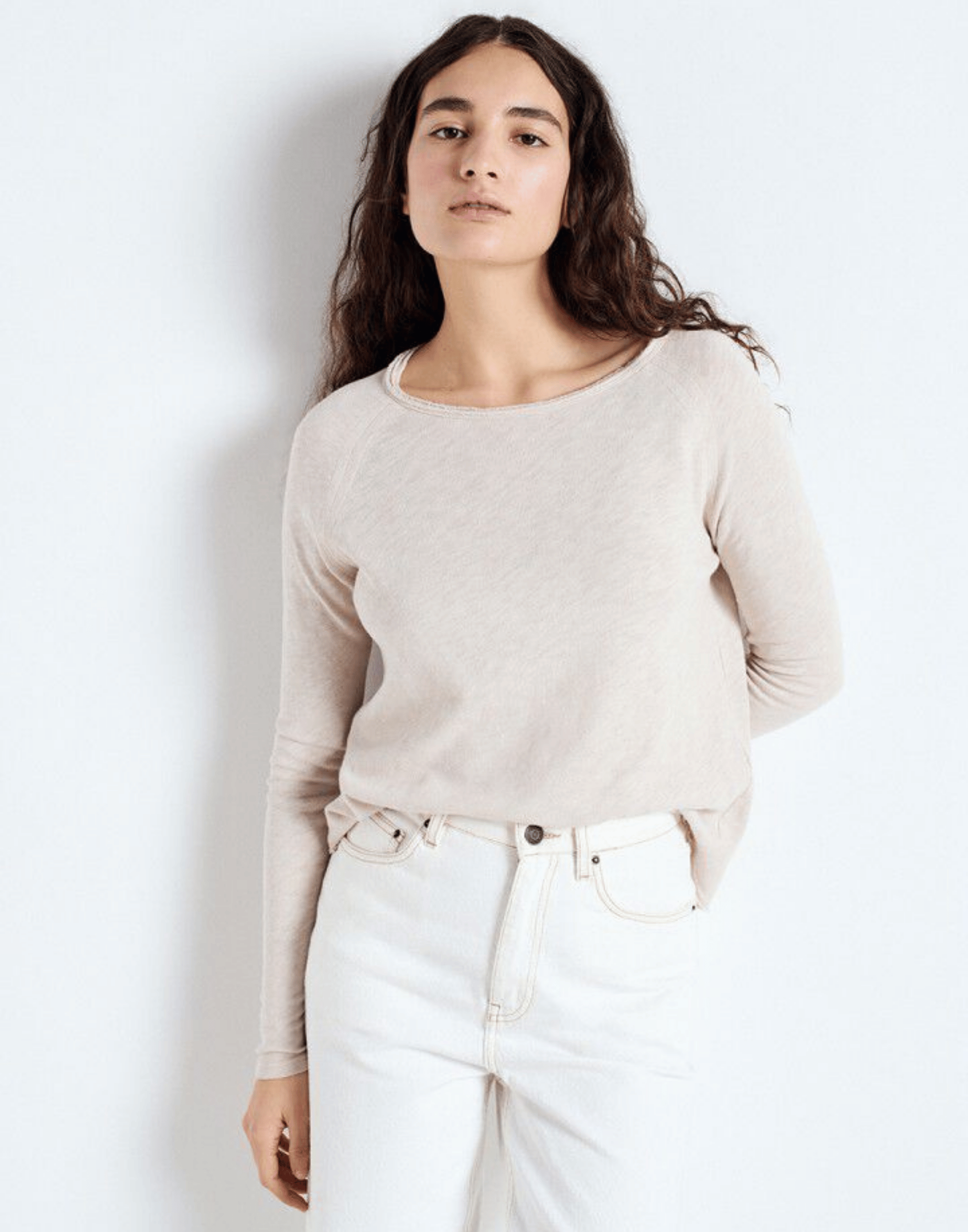 Vintage Mastic Cotton Sonoma Long Sleeve T-Shirt