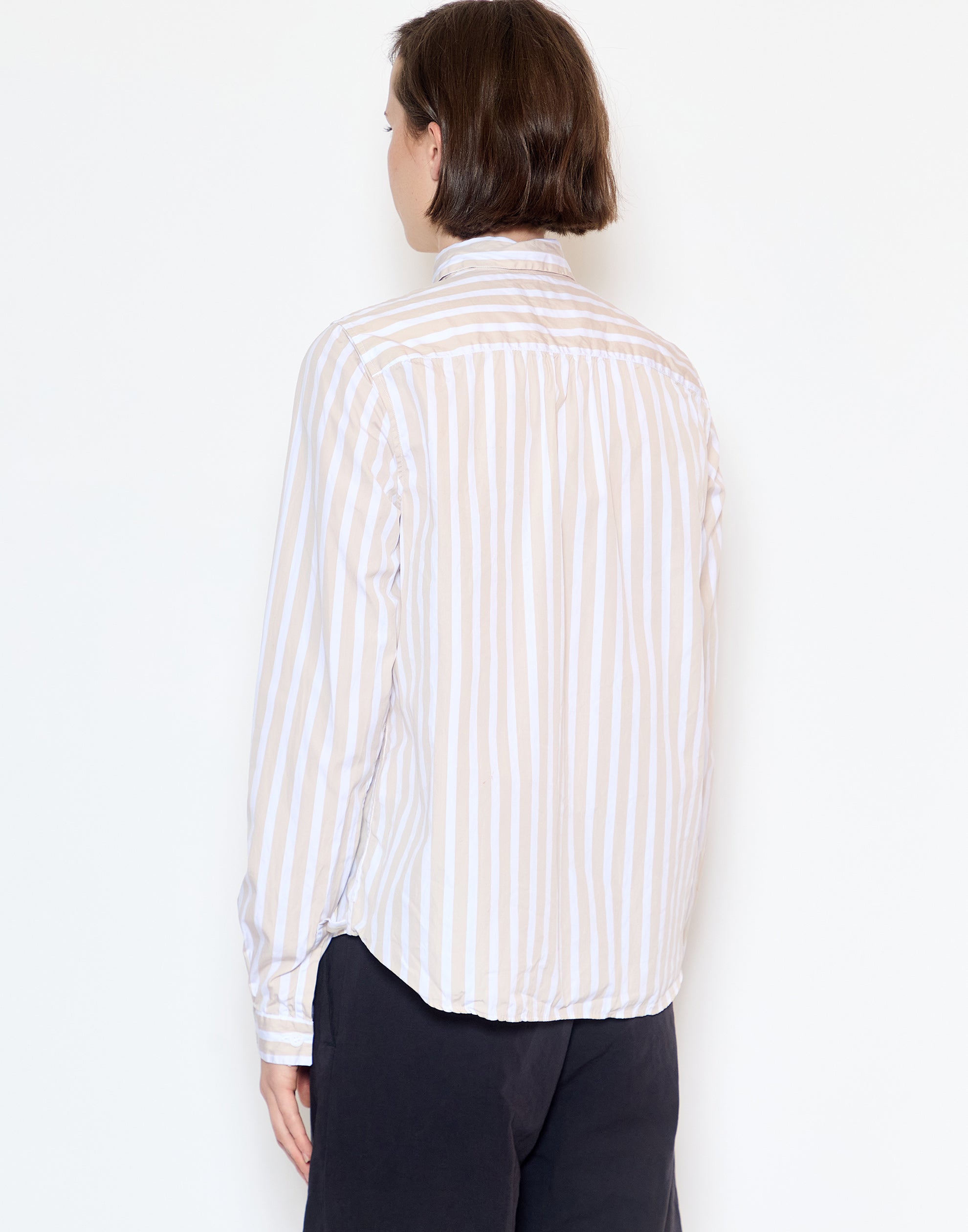 Sandy Stripe Cotton Tyrol Shirt