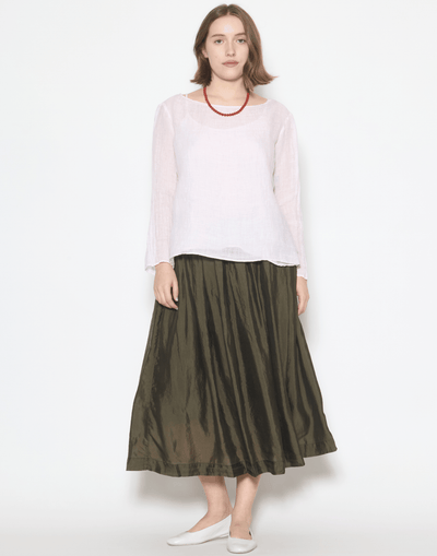 Blush Linen Voile Yilin Top