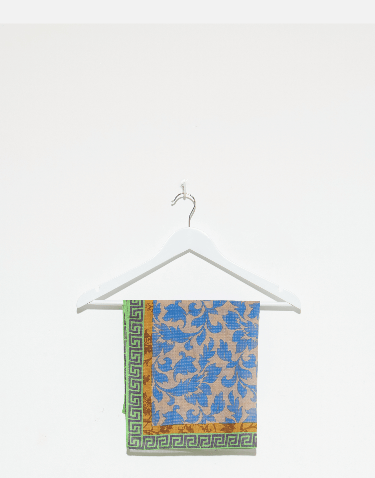Noisette Silk & Cotton Square Scarf