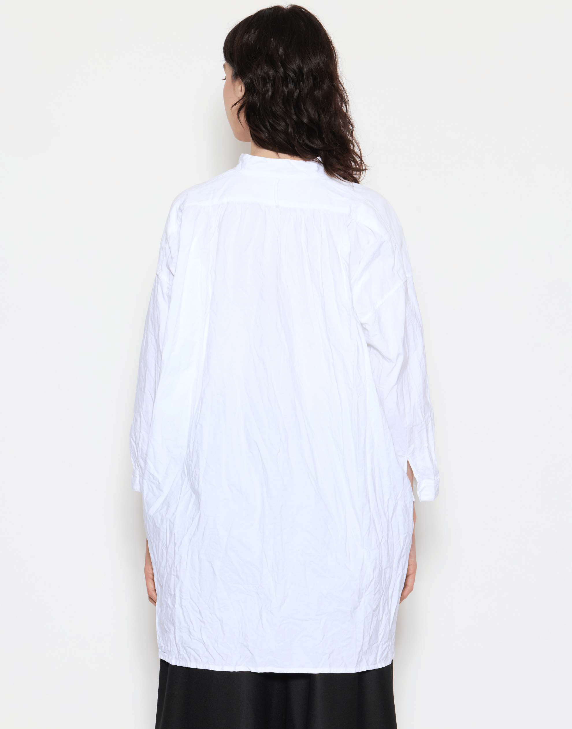 White Cotton Kora Lavato Top