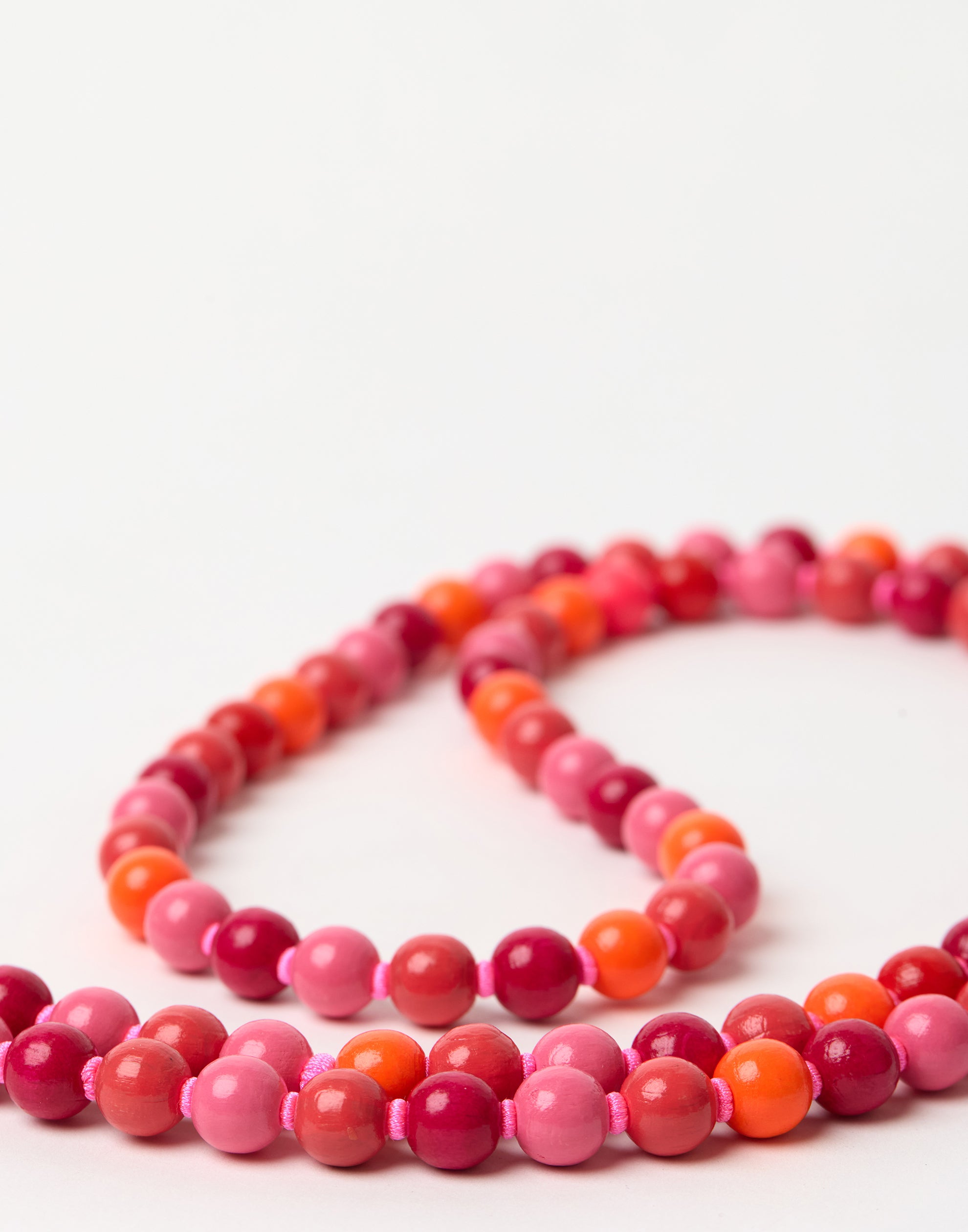 Pink Mix Phone Necklace