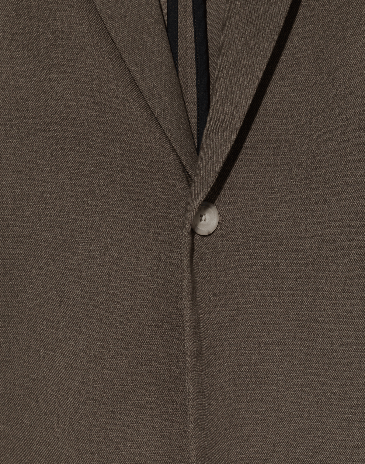 Barnwood Brown Cotton Painted Blazer