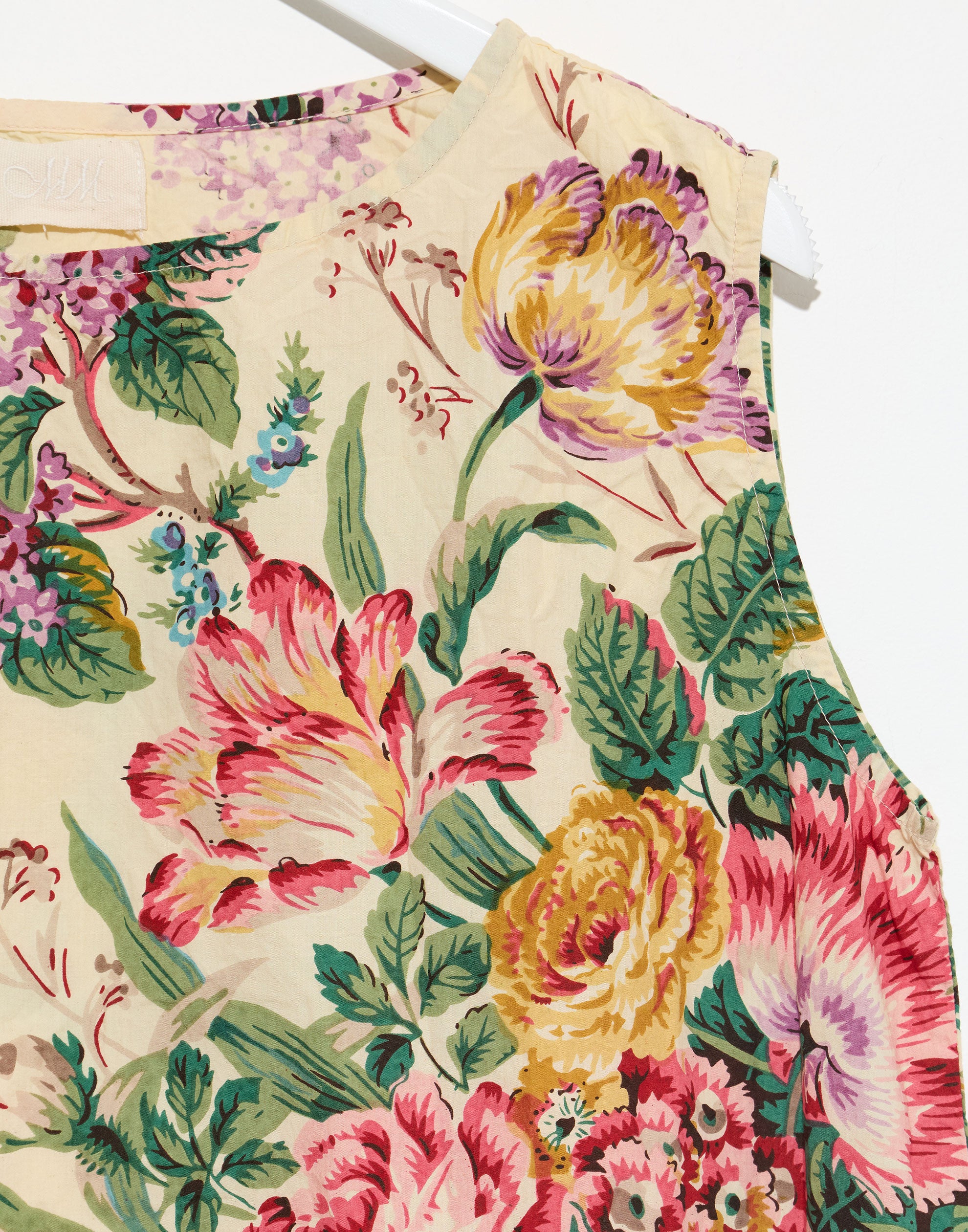 Floral Print Cotton Poplin Anna Top