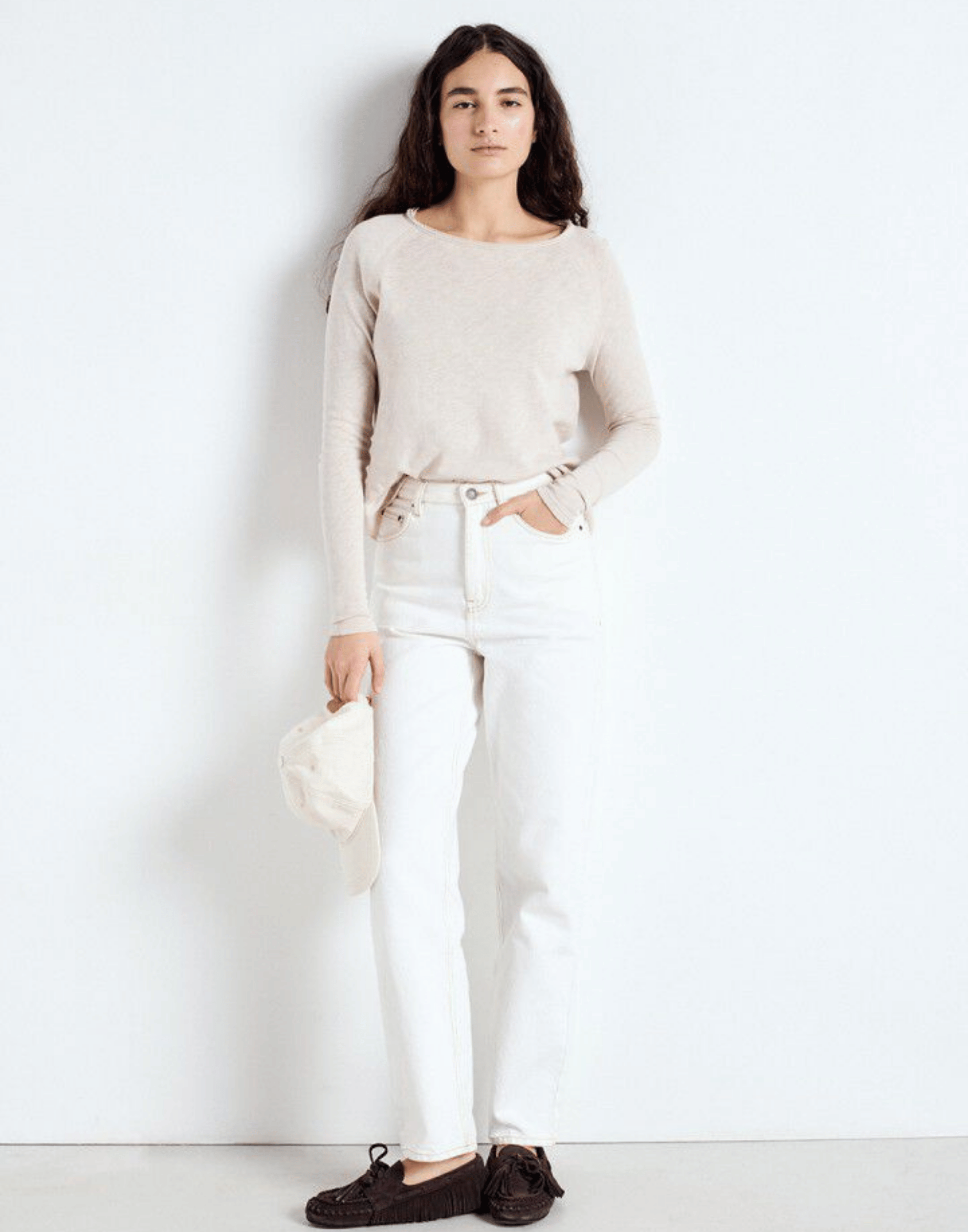 Vintage Mastic Cotton Sonoma Long Sleeve T-Shirt