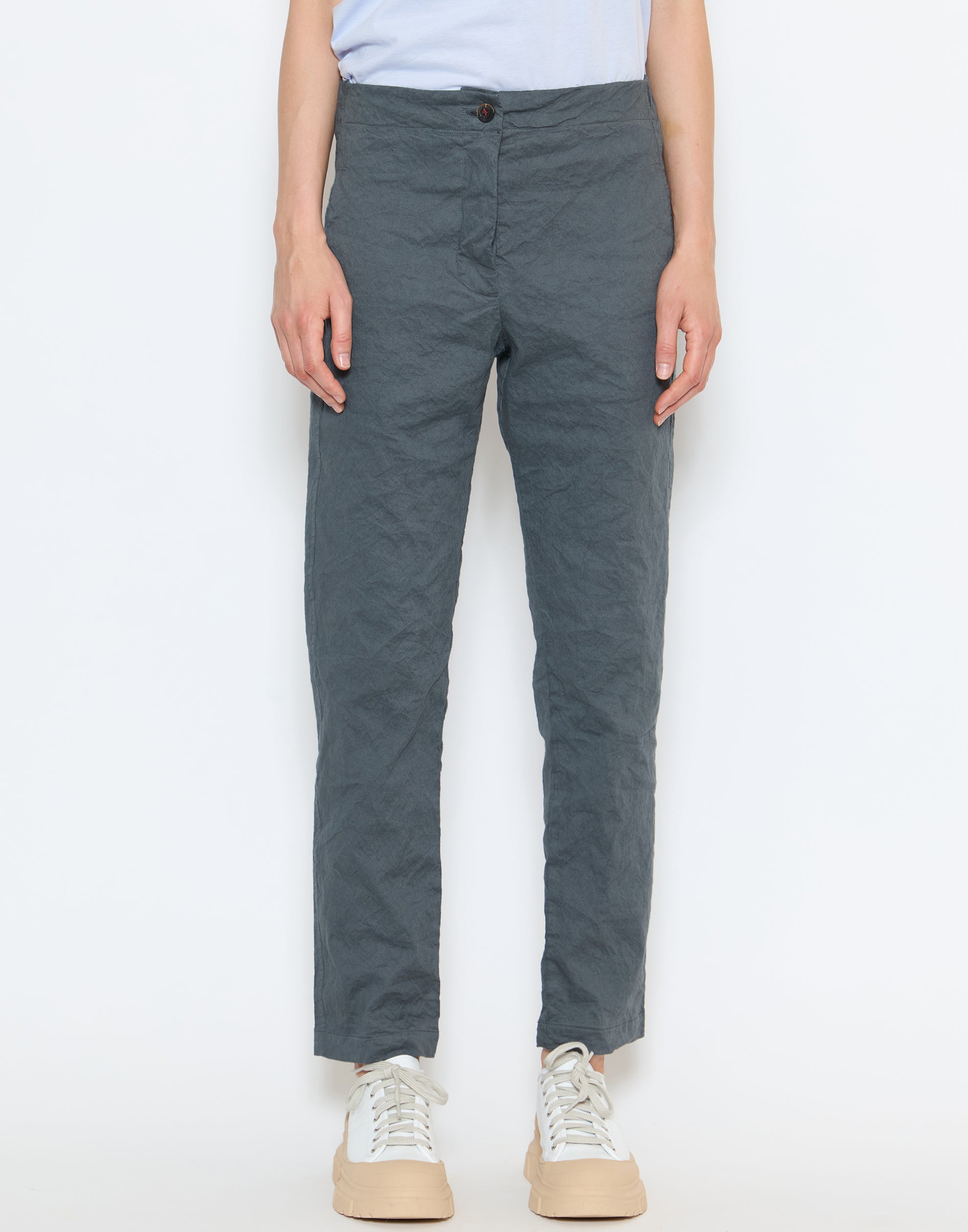Zinc Cotton Blend Prima Pants