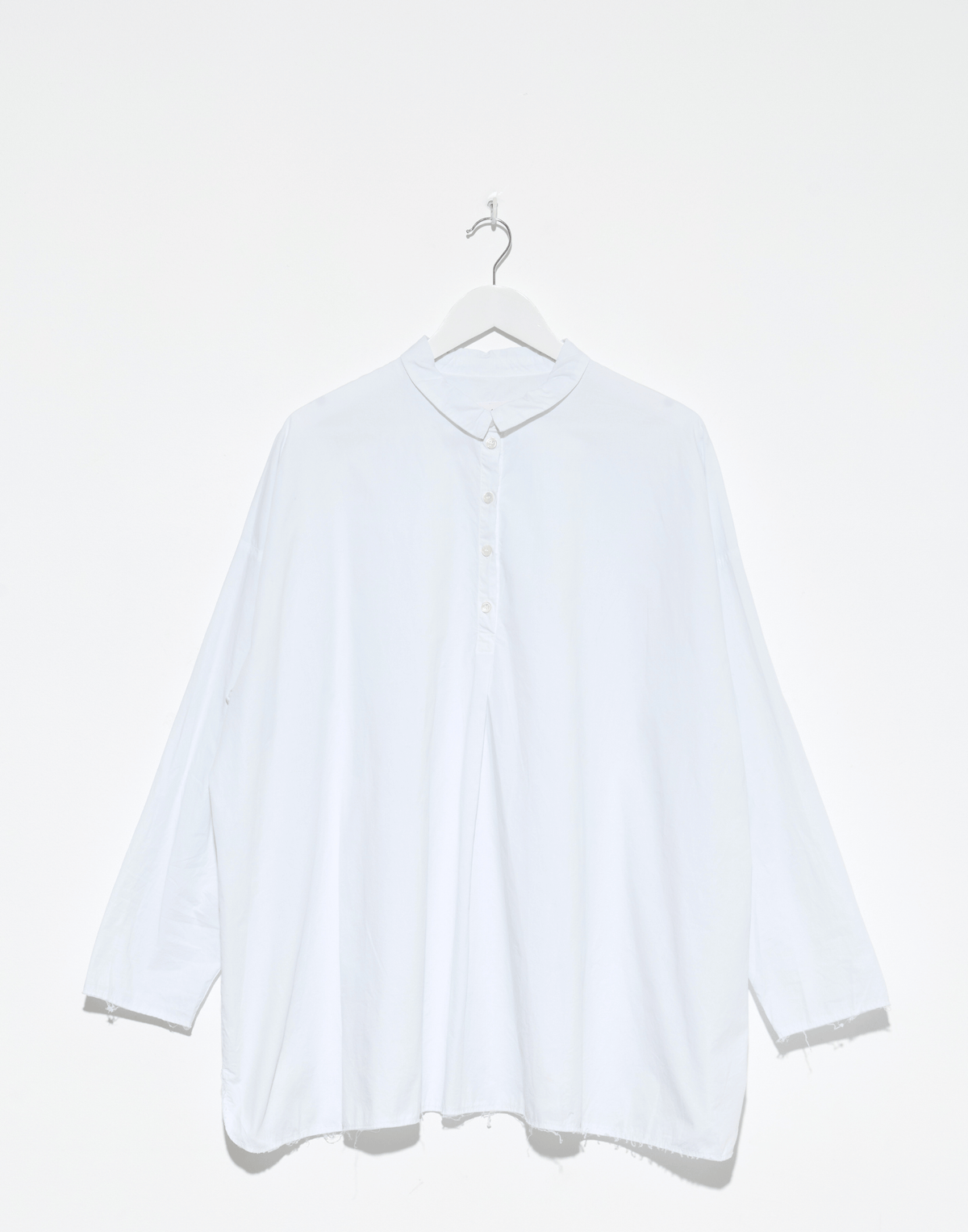 Ash Cotton Oversized Bigly Shirt