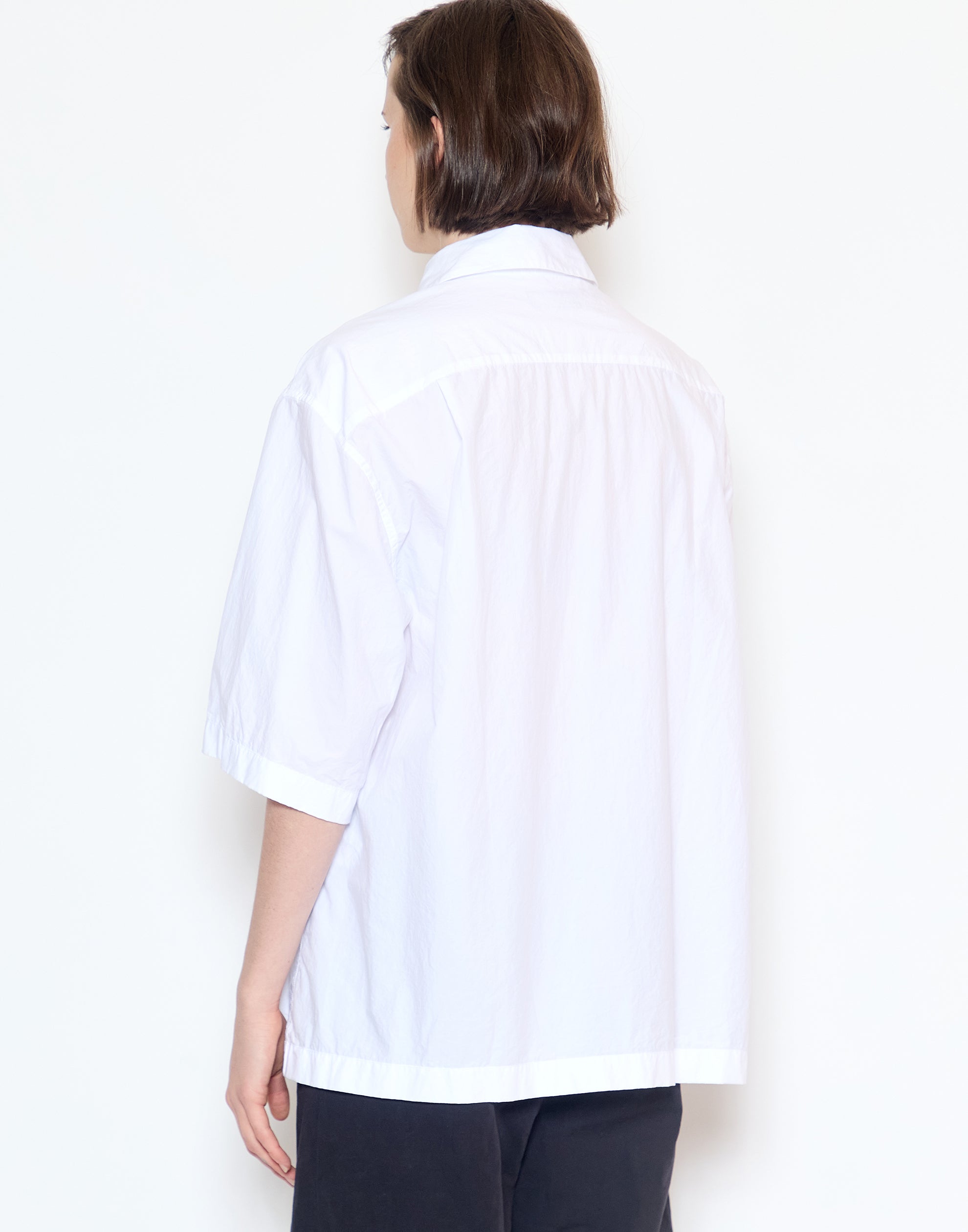 White Cotton Ella Shirt