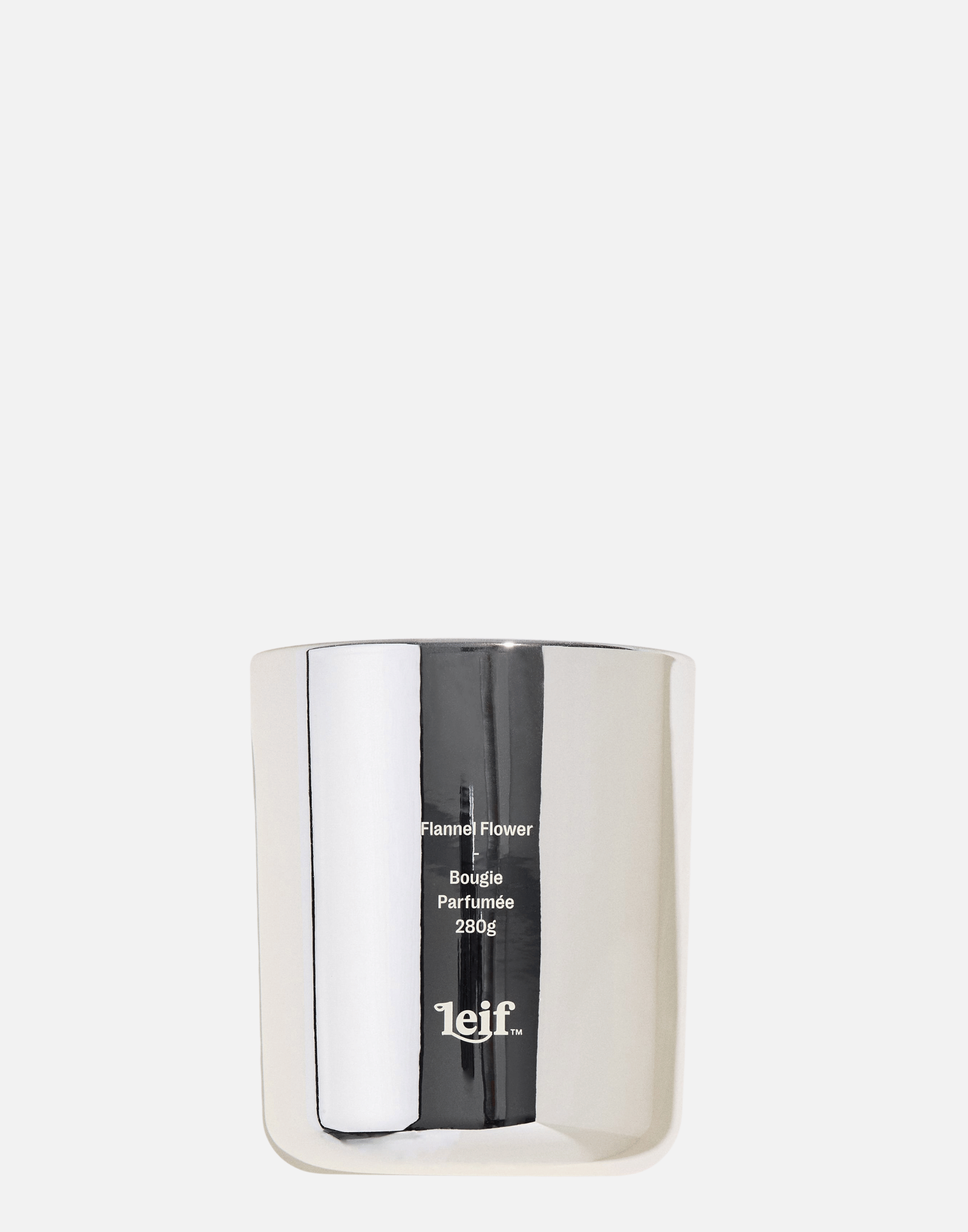 Limited Edition: Flannel Flower Silver Candle