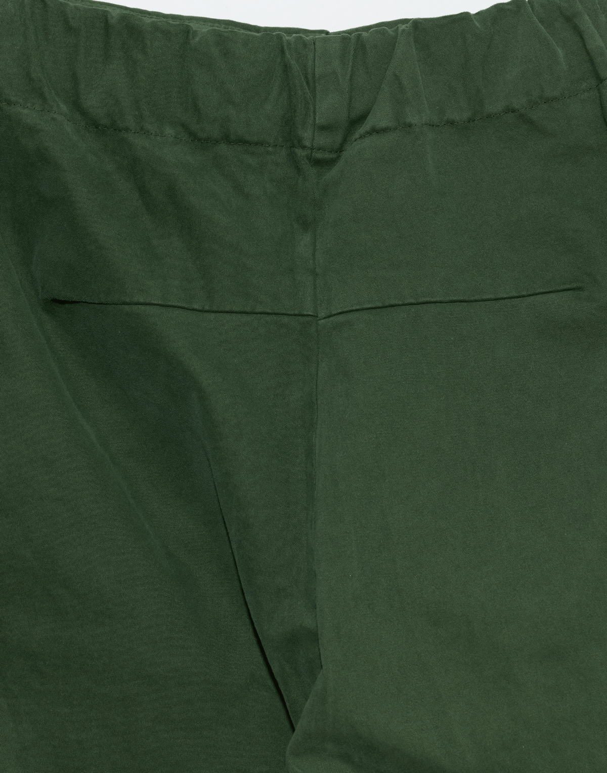 Dark Green Cotton Peggy Pants