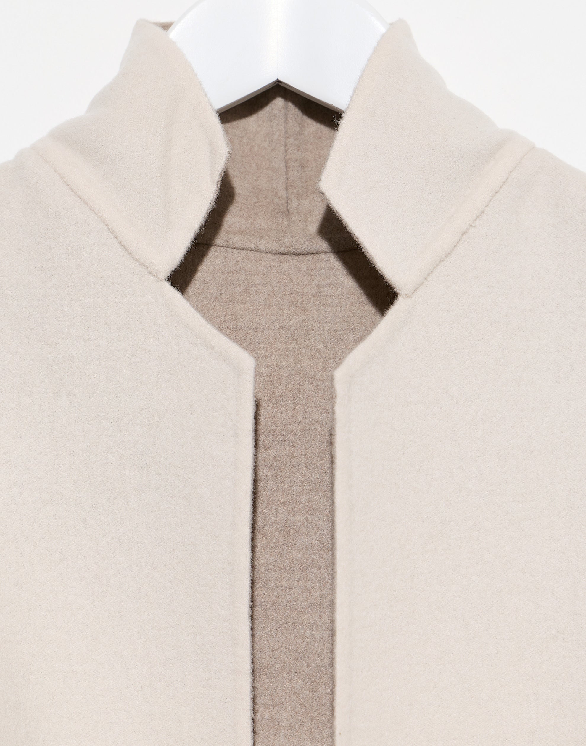 Two Tone Wool Reversible Giacca Gladiolo Jacket