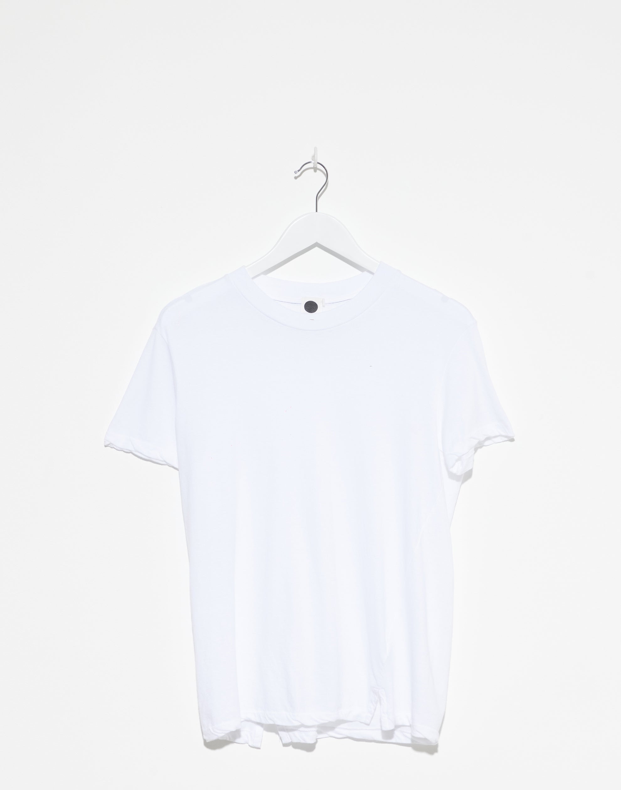 White Cotton Regular Classic T-Shirt