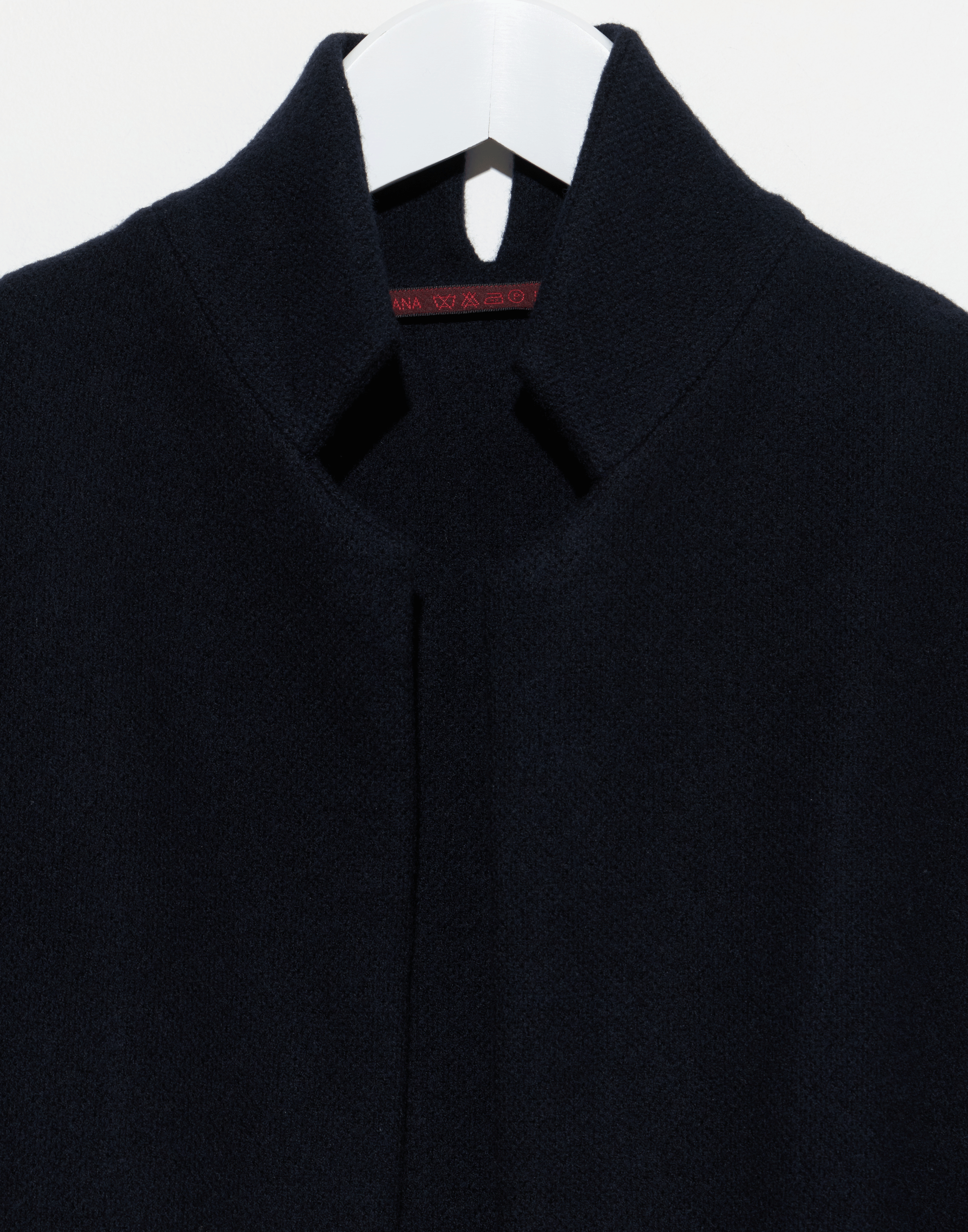 Navy Blue Wool Giacca Gladiolo Jacket