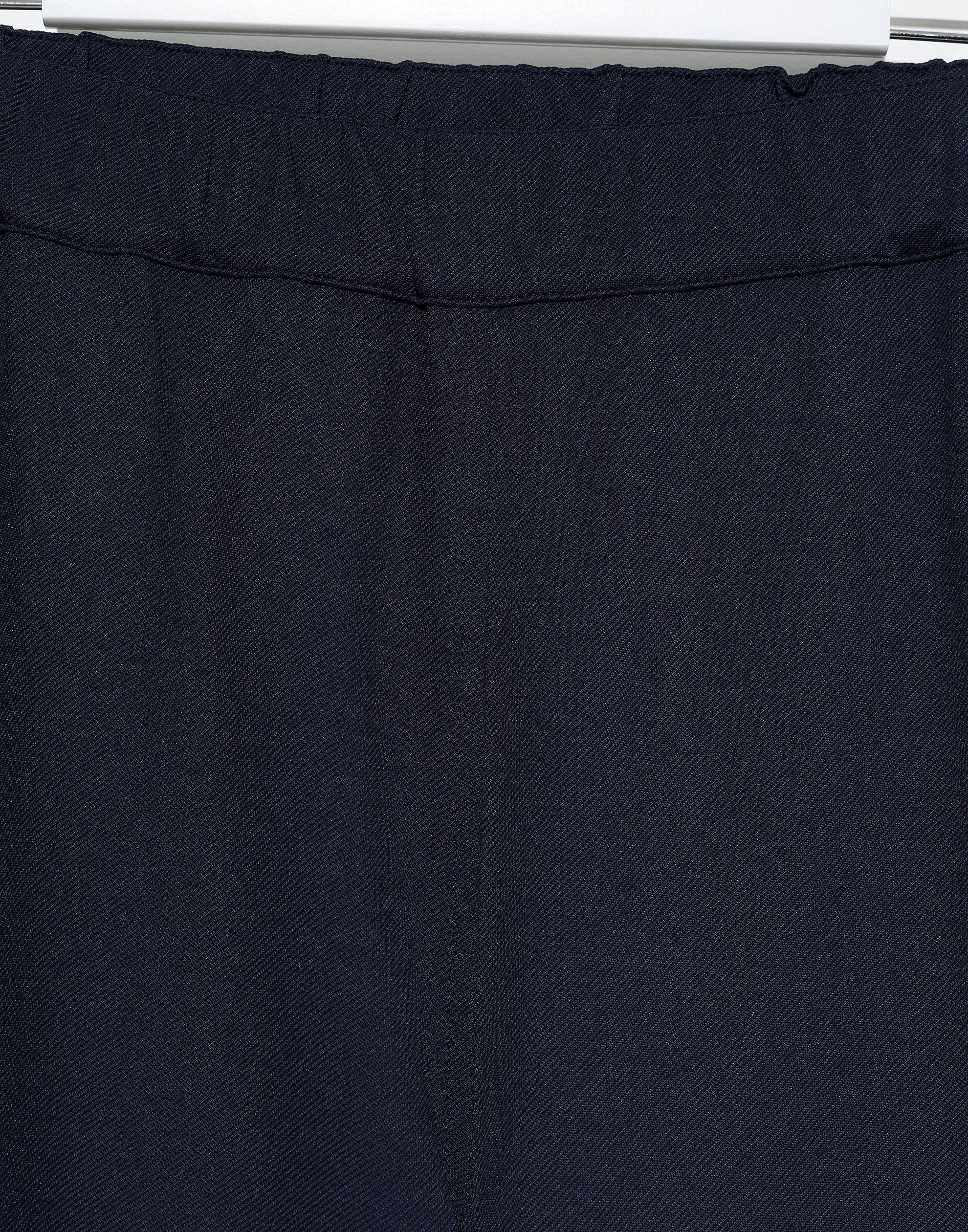 Ink Stretch Twill Wide Leg Pants