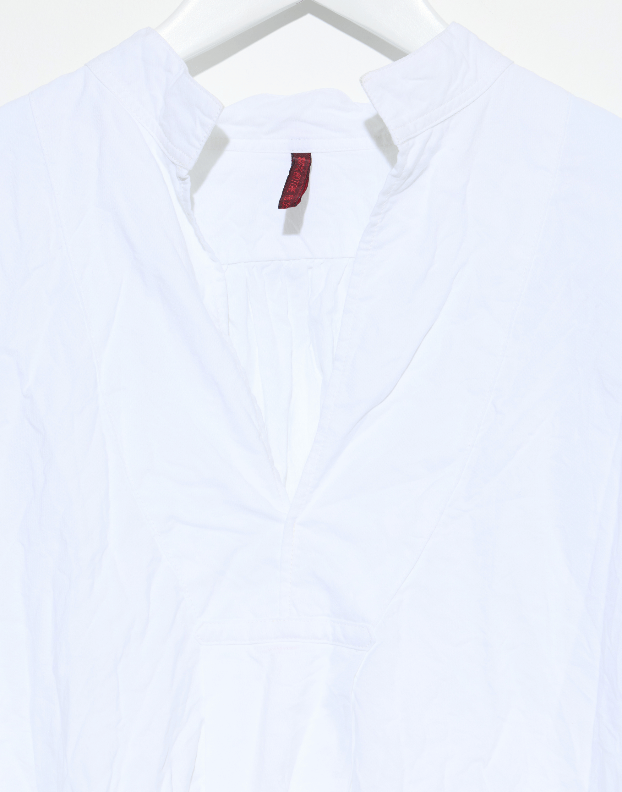 White Cotton Kora Lavato Top