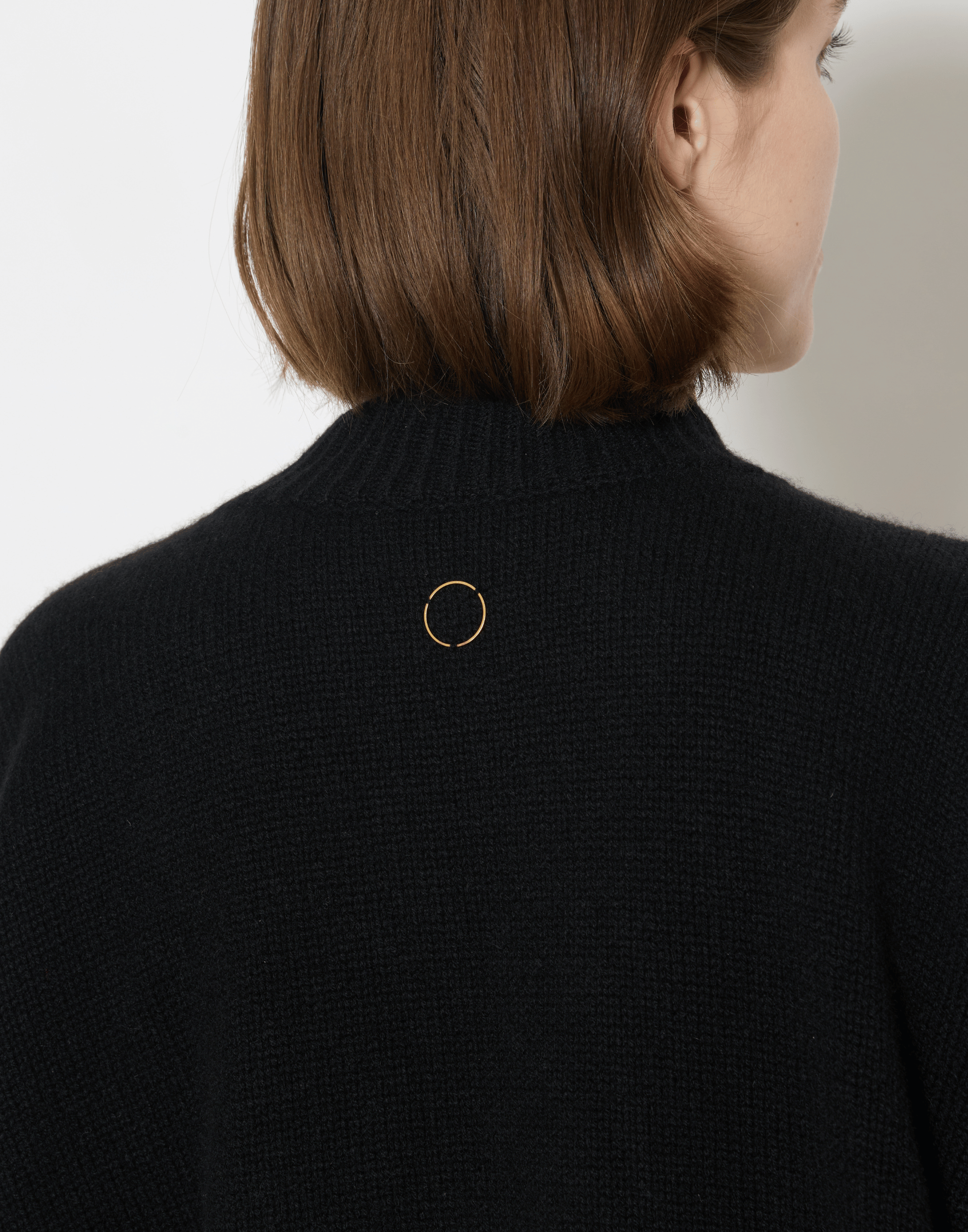 Black Cashmere Aire Chunky Cardigan
