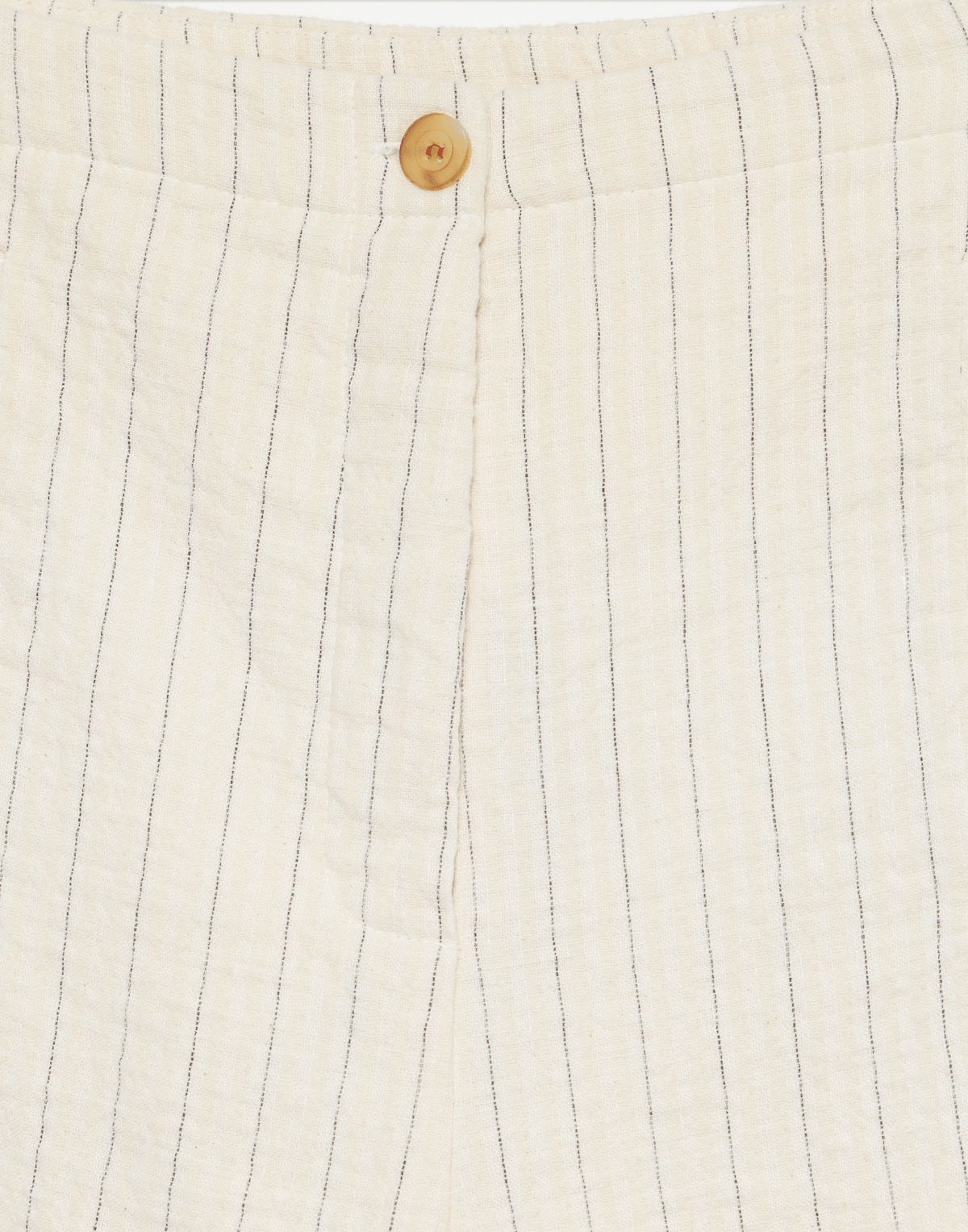 Natural Stripe Cotton Blend Philippa Pants