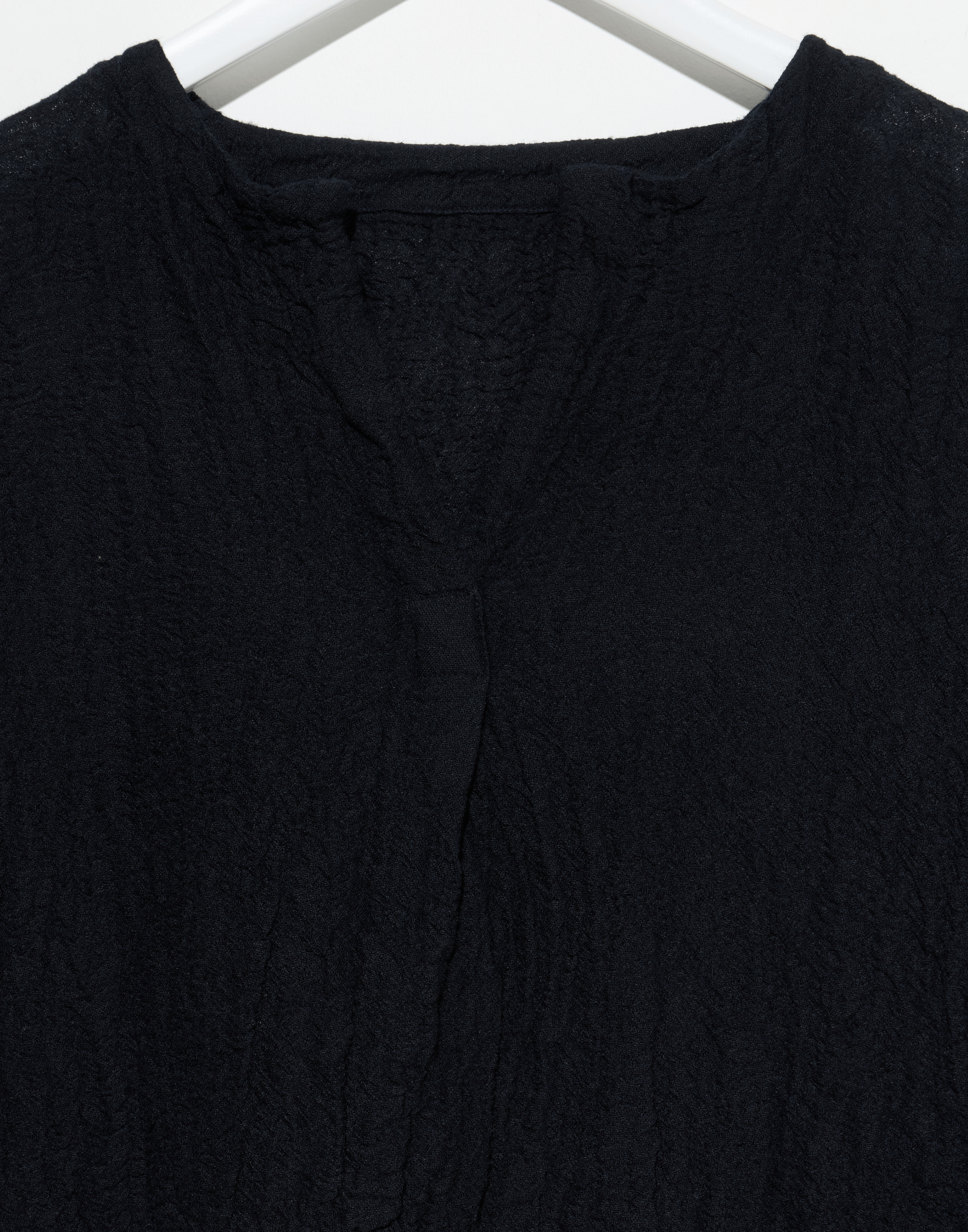 Navy & Black Wool Venti Lavato Dress