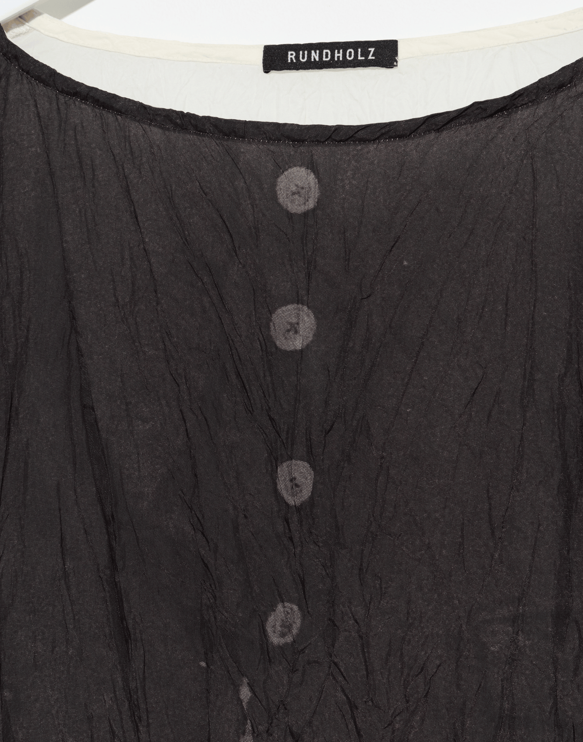Bone Panel Print Cupro Dress