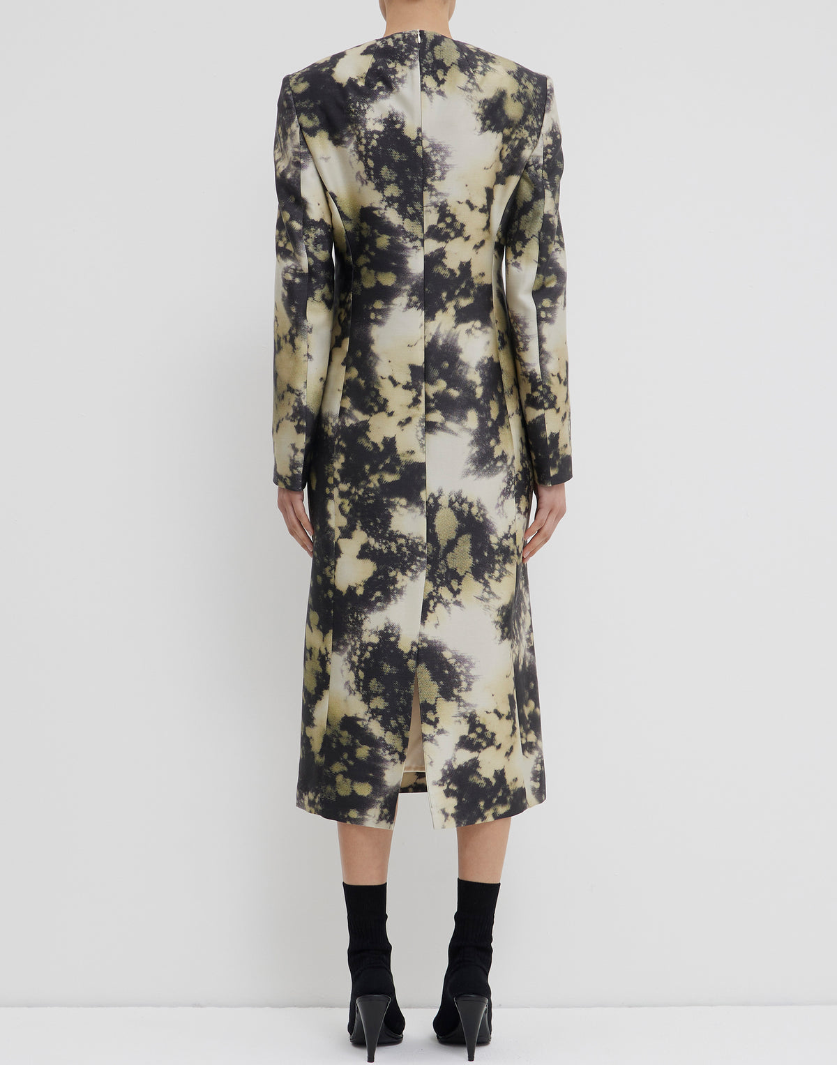Jasper Silk Wool Dina Tailored Dress