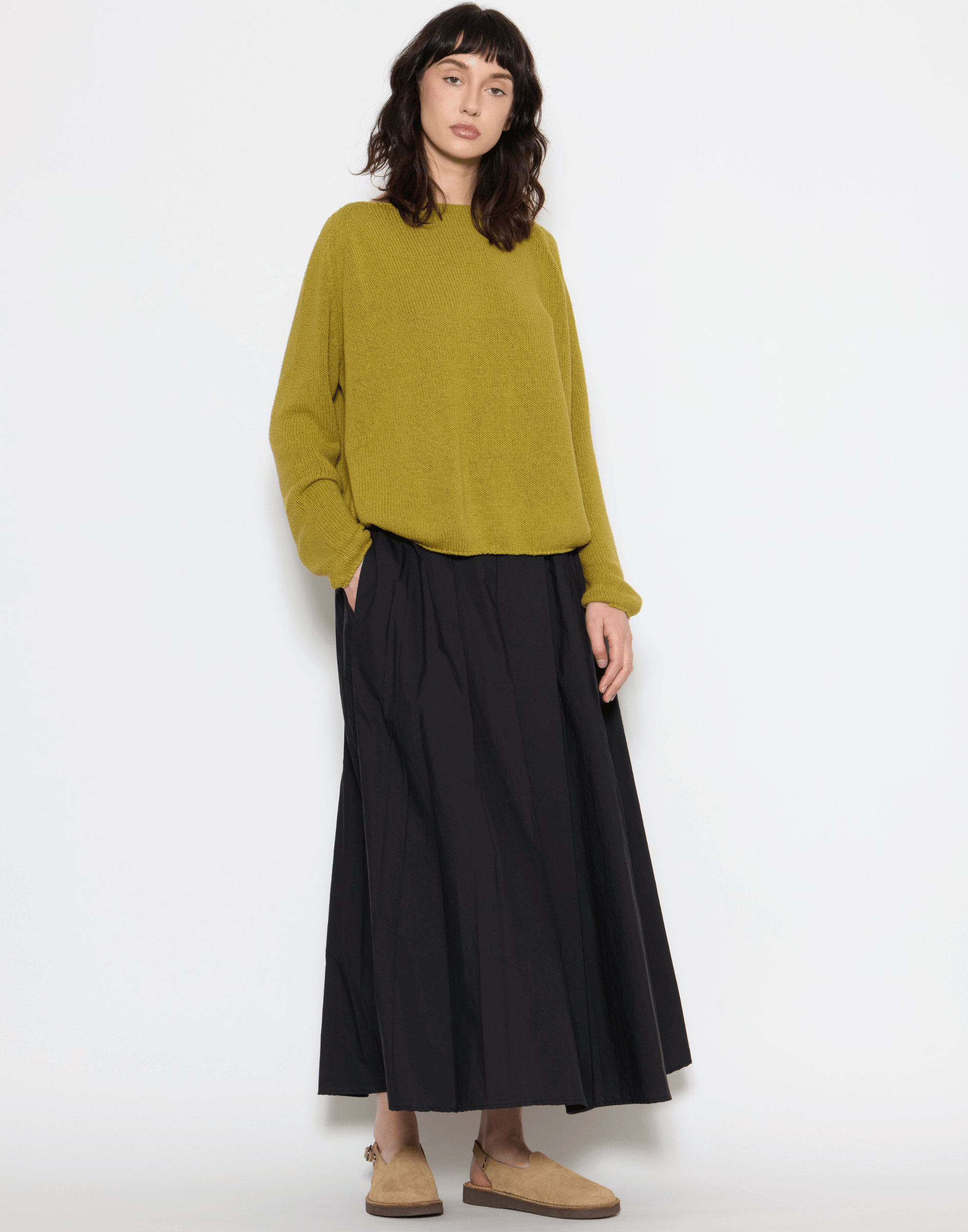 Olio Silk Knitted Pullover