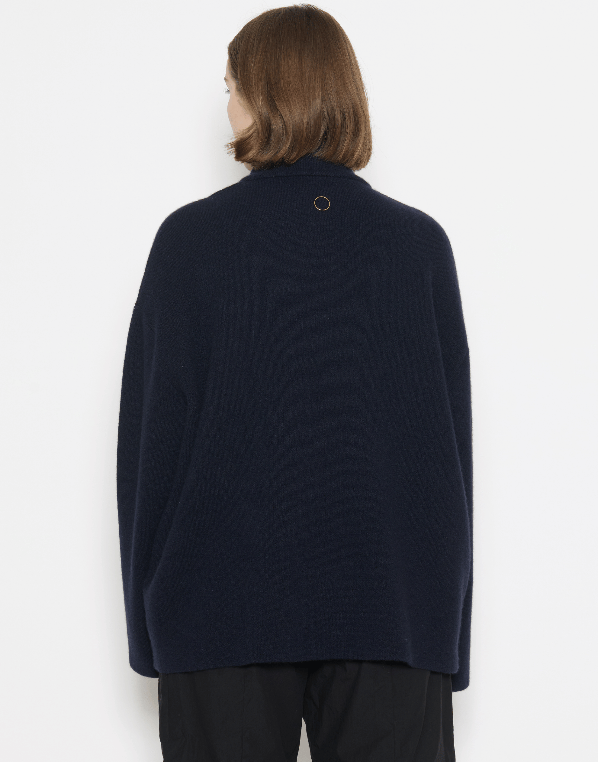 Ocean Blue Cashmere Wind Jacket