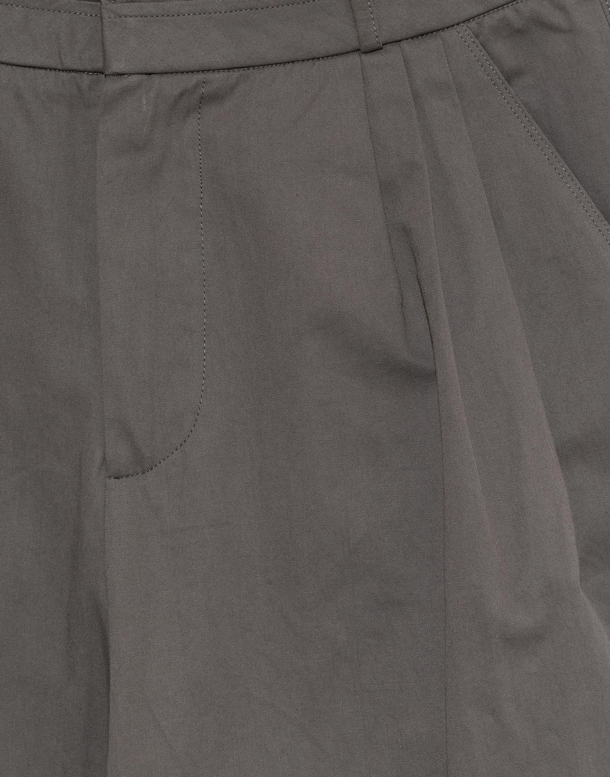 Charcoal Cotton Two Layer Pants
