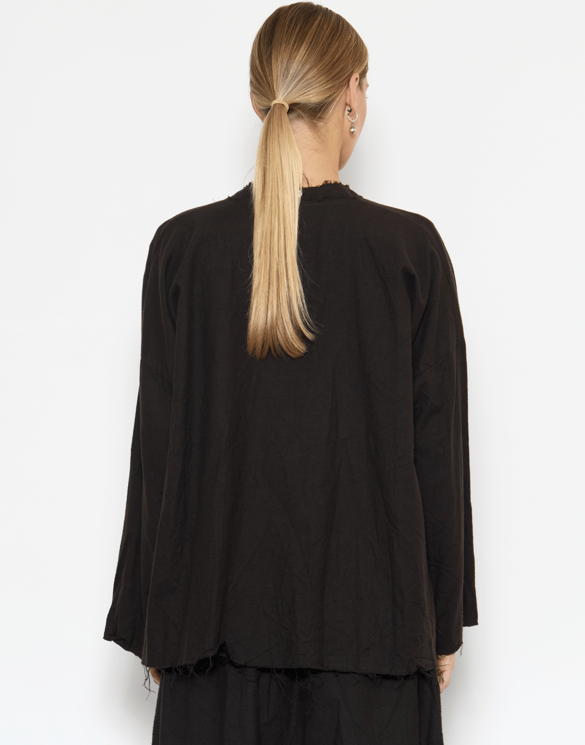 Bitter Chocolate Cotton Flannel Open Top