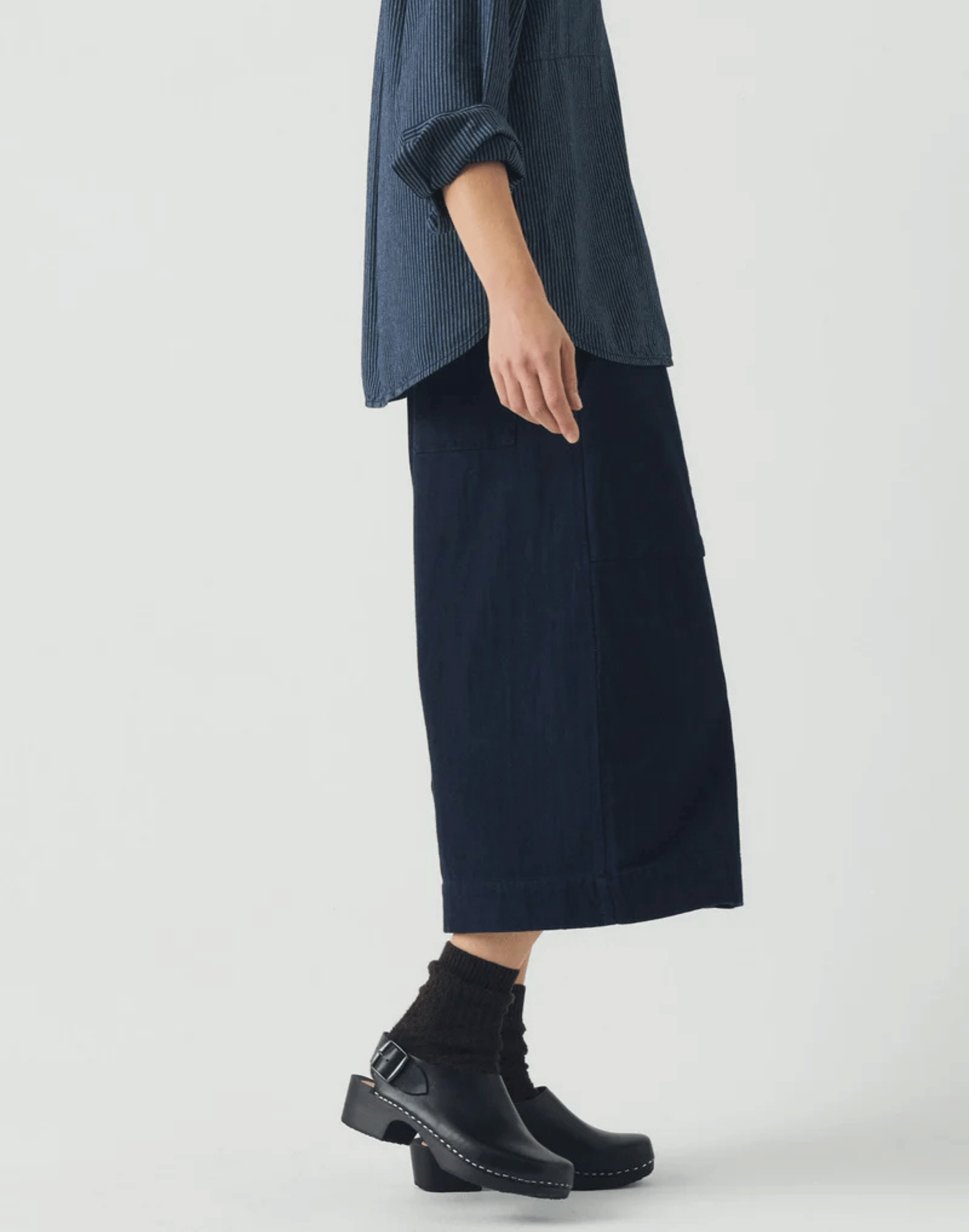 Japanese Indigo Denim Culottes
