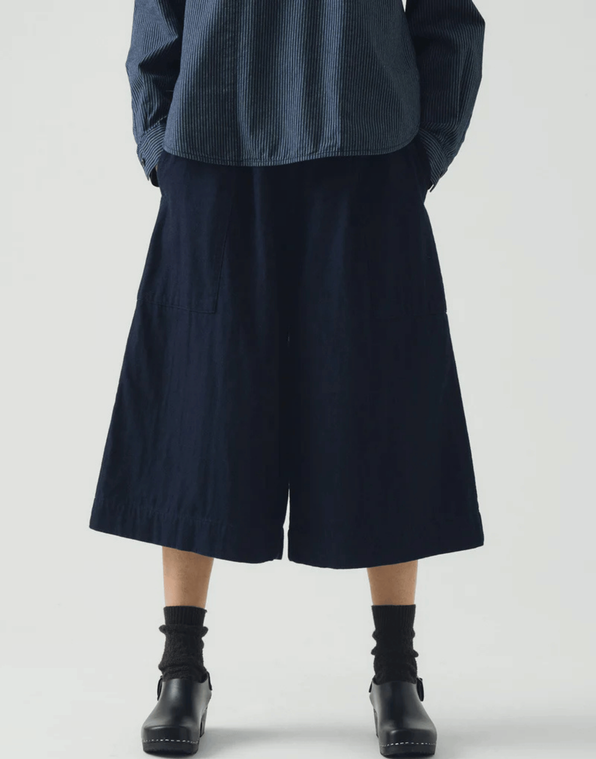 Japanese Indigo Denim Culottes