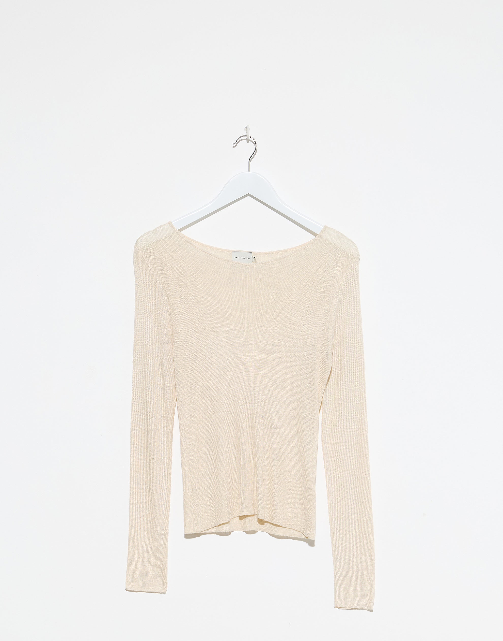 Fawn Viscose Knitted Top