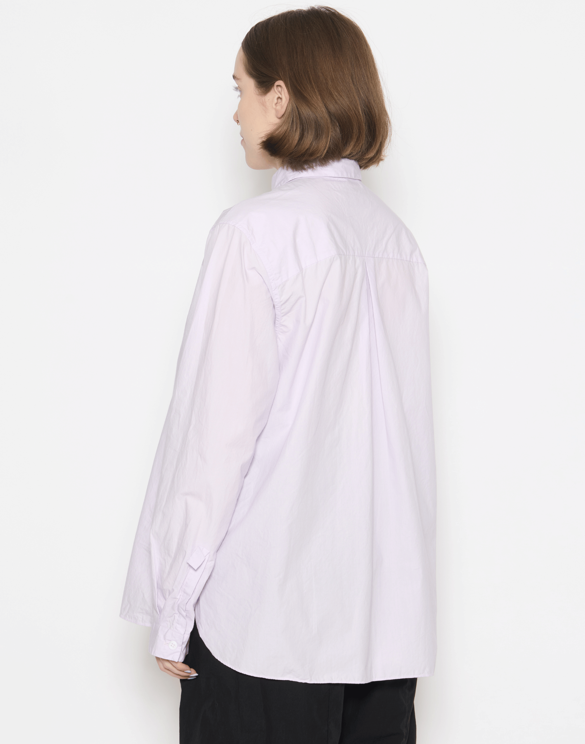 Peony Cotton Loose Tyrol Shirt